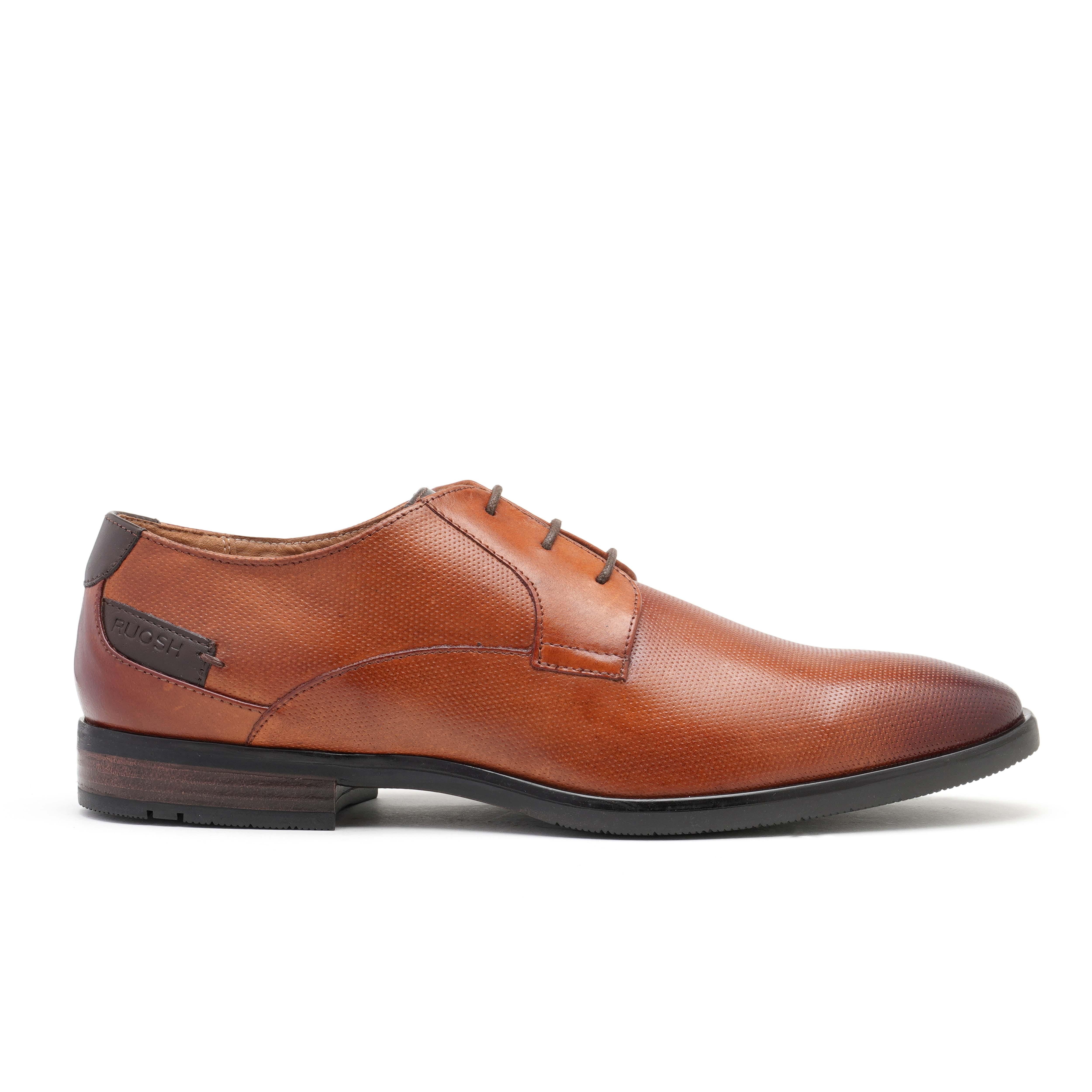 The Newyork Ruosh Men Tan Formal Lace-Up