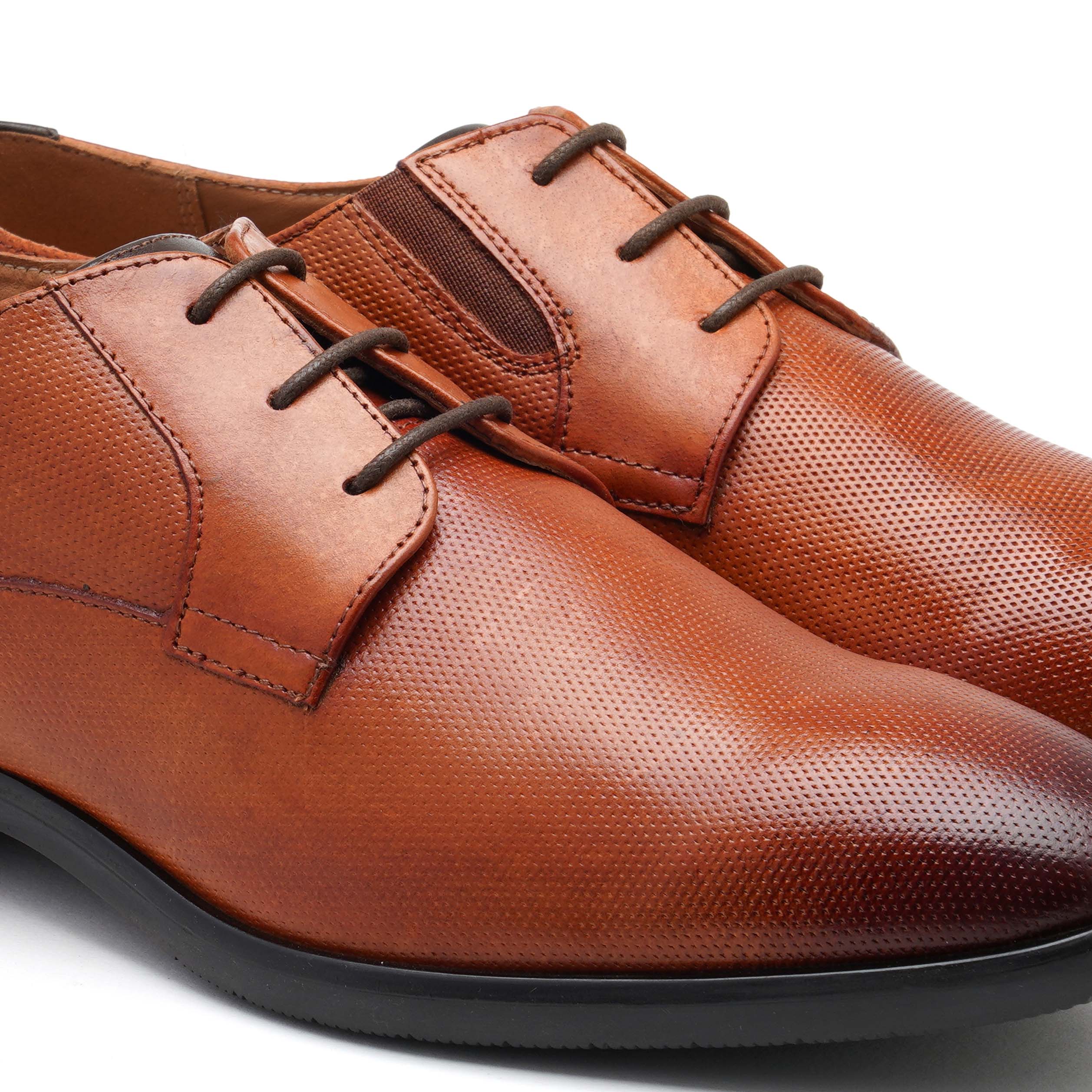 The Newyork Ruosh Men Tan Formal Lace-Up