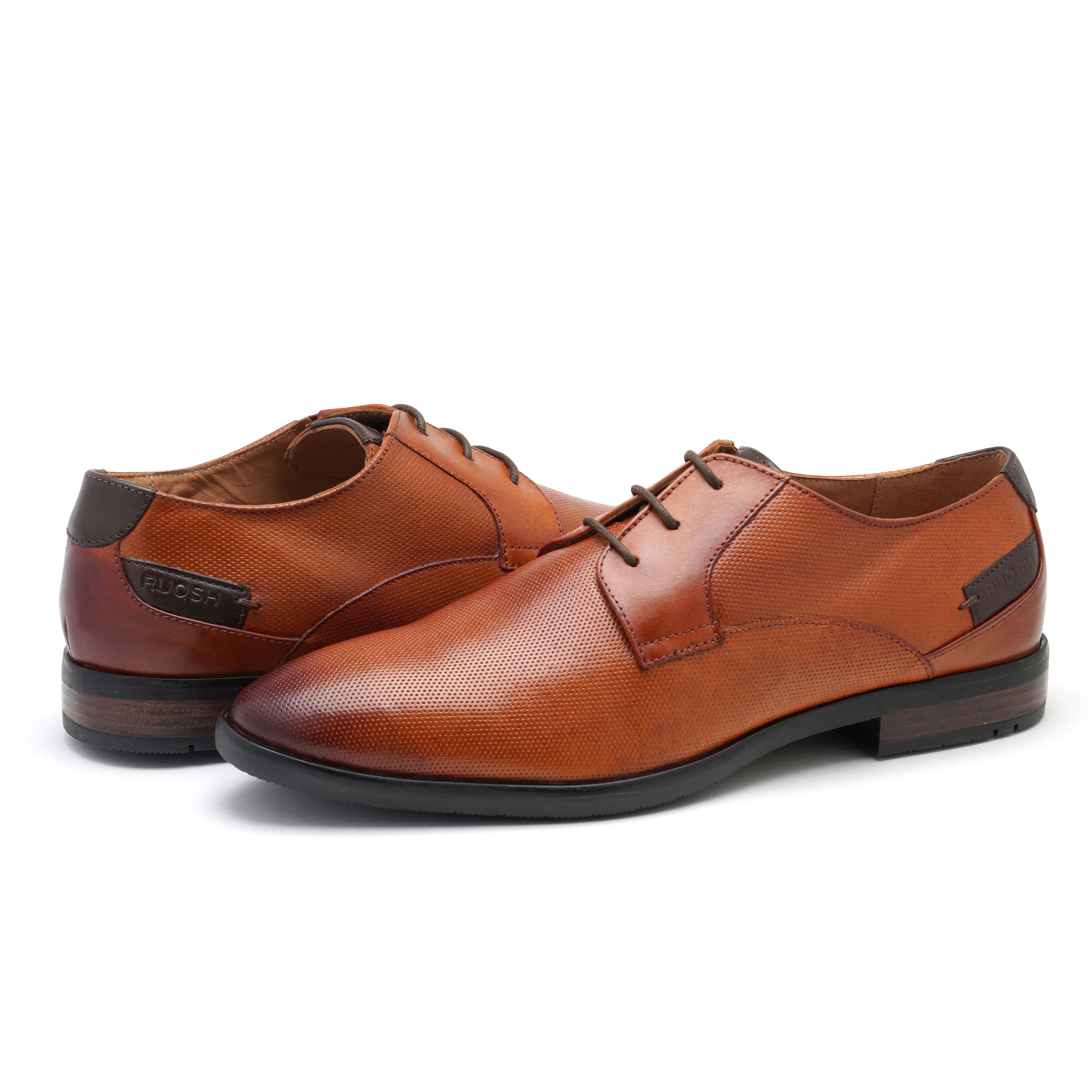 The Newyork Ruosh Men Tan Formal Lace-Up