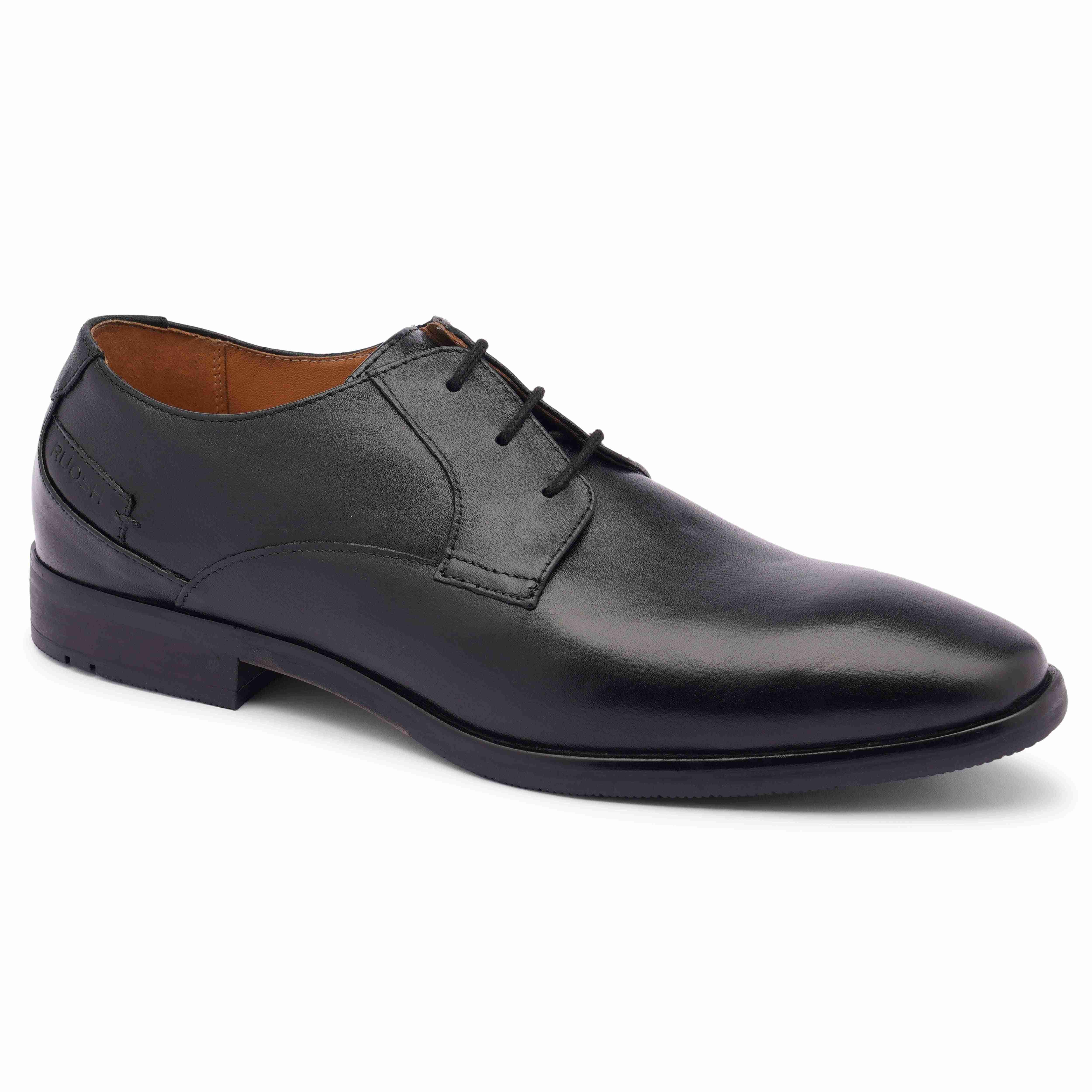 The Newyork Ruosh Men Black Formal Lace-Up