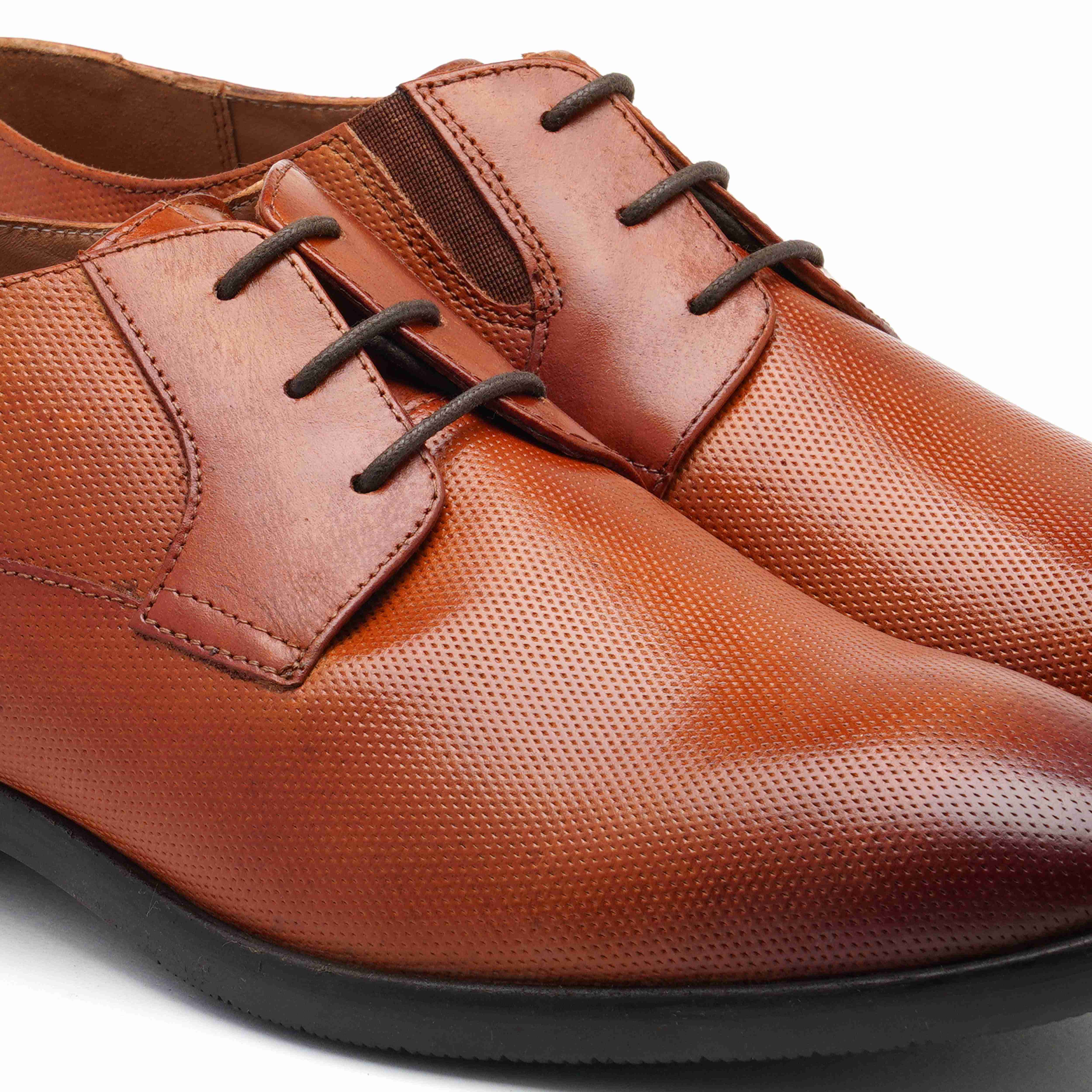 The Newyork Ruosh Men Tan Formal Lace-Up