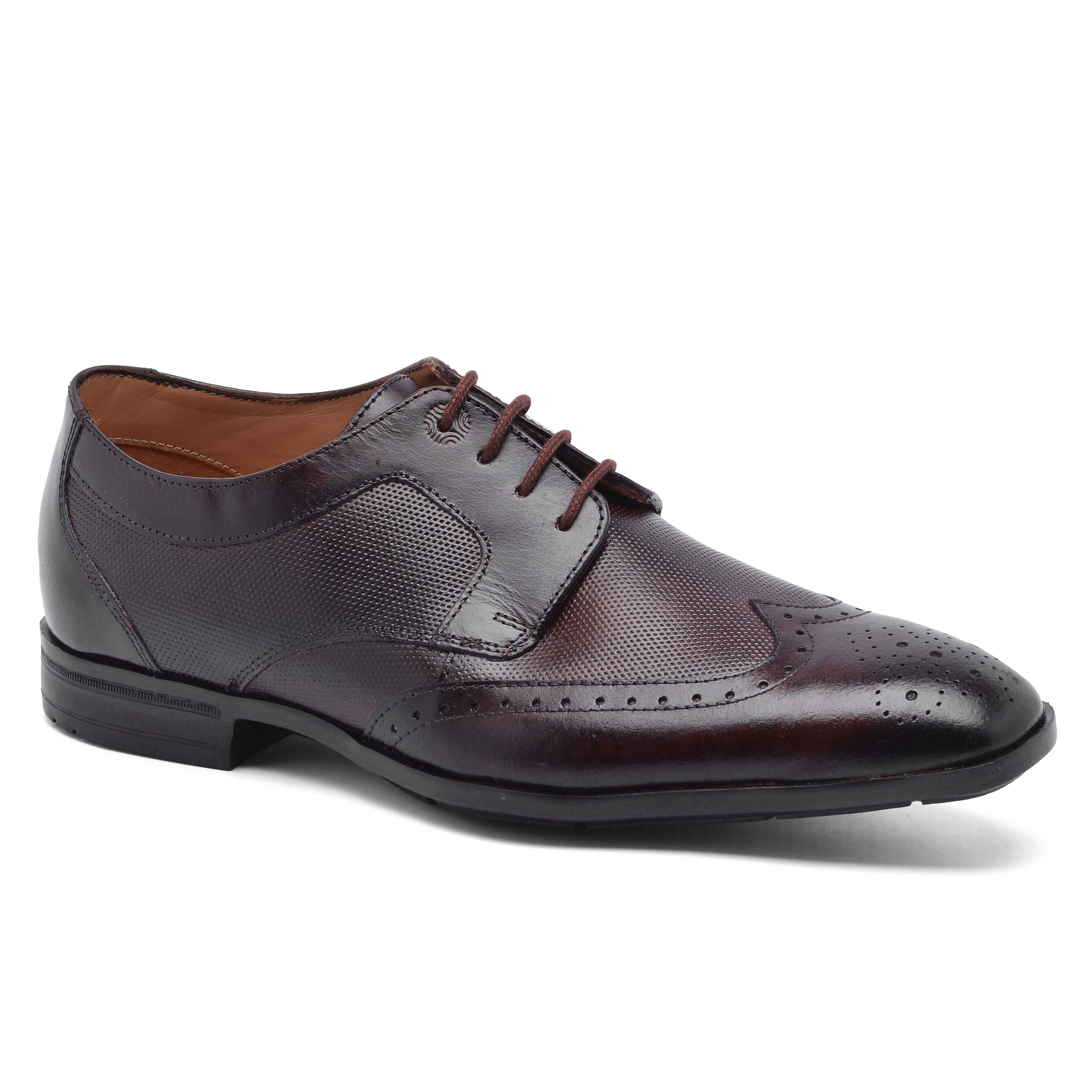 The Cameroon Ruosh Men Brown Wingtip Brogue Lace-Up