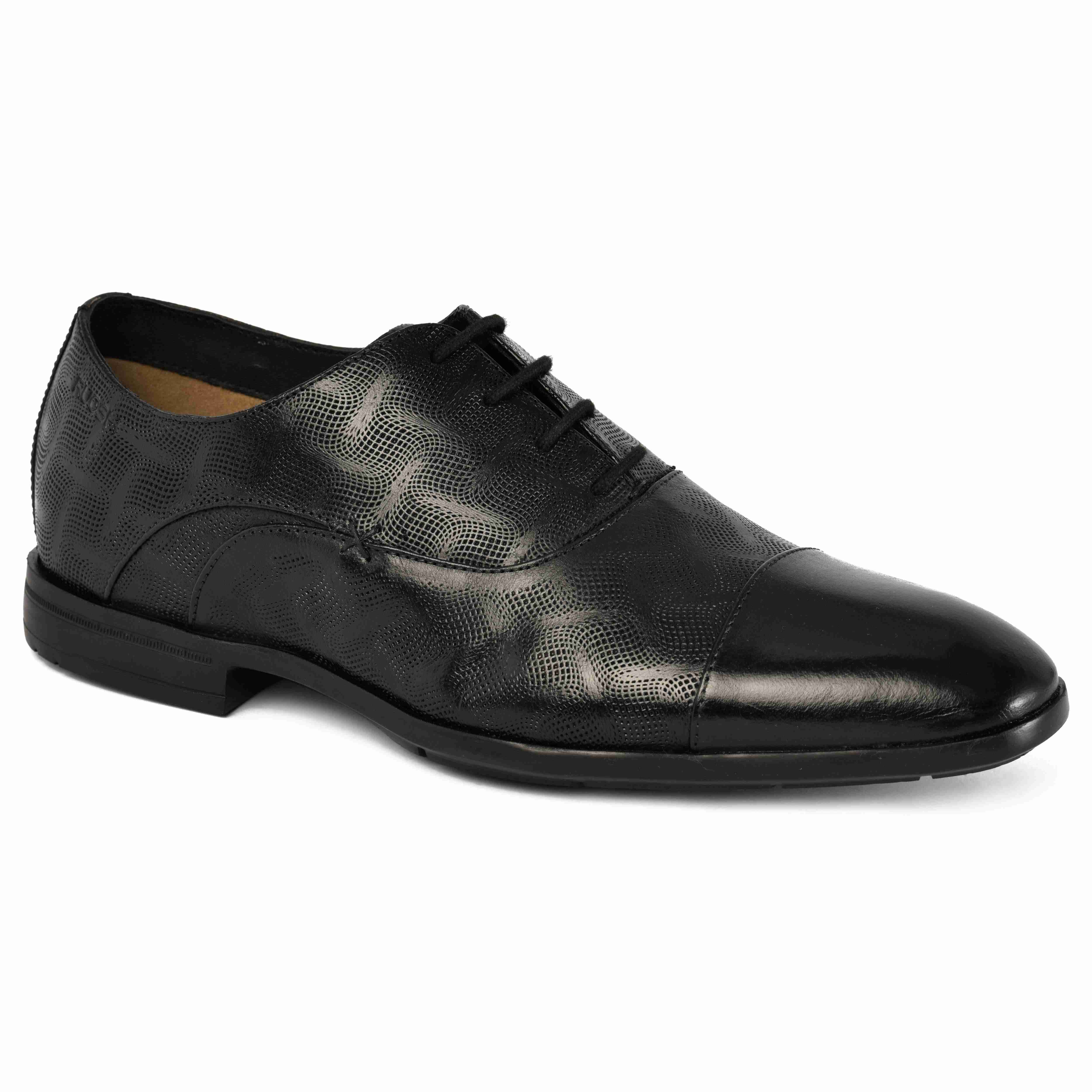 The Cameroon Ruosh Men Black Formal Oxford