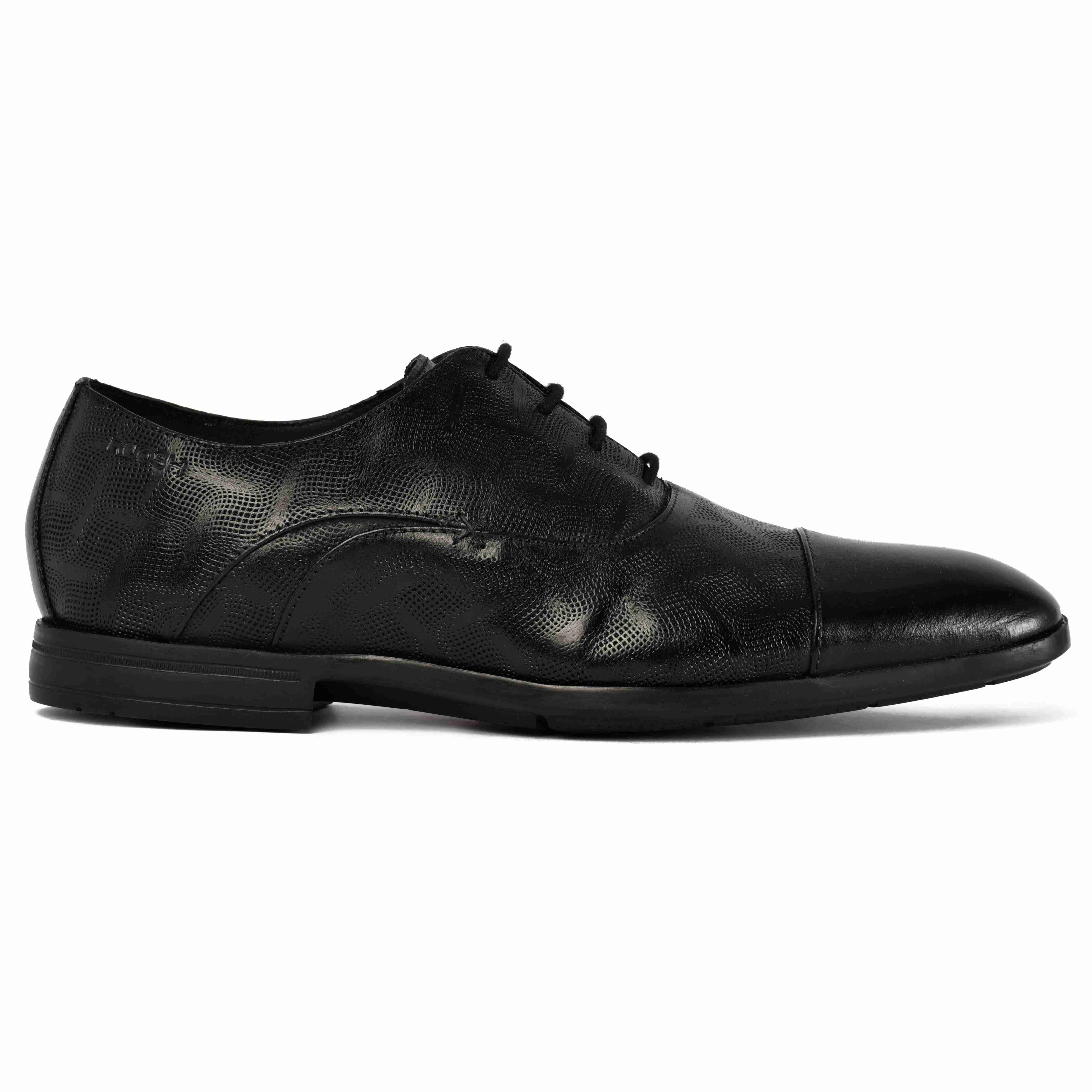 The Cameroon Ruosh Men Black Formal Oxford