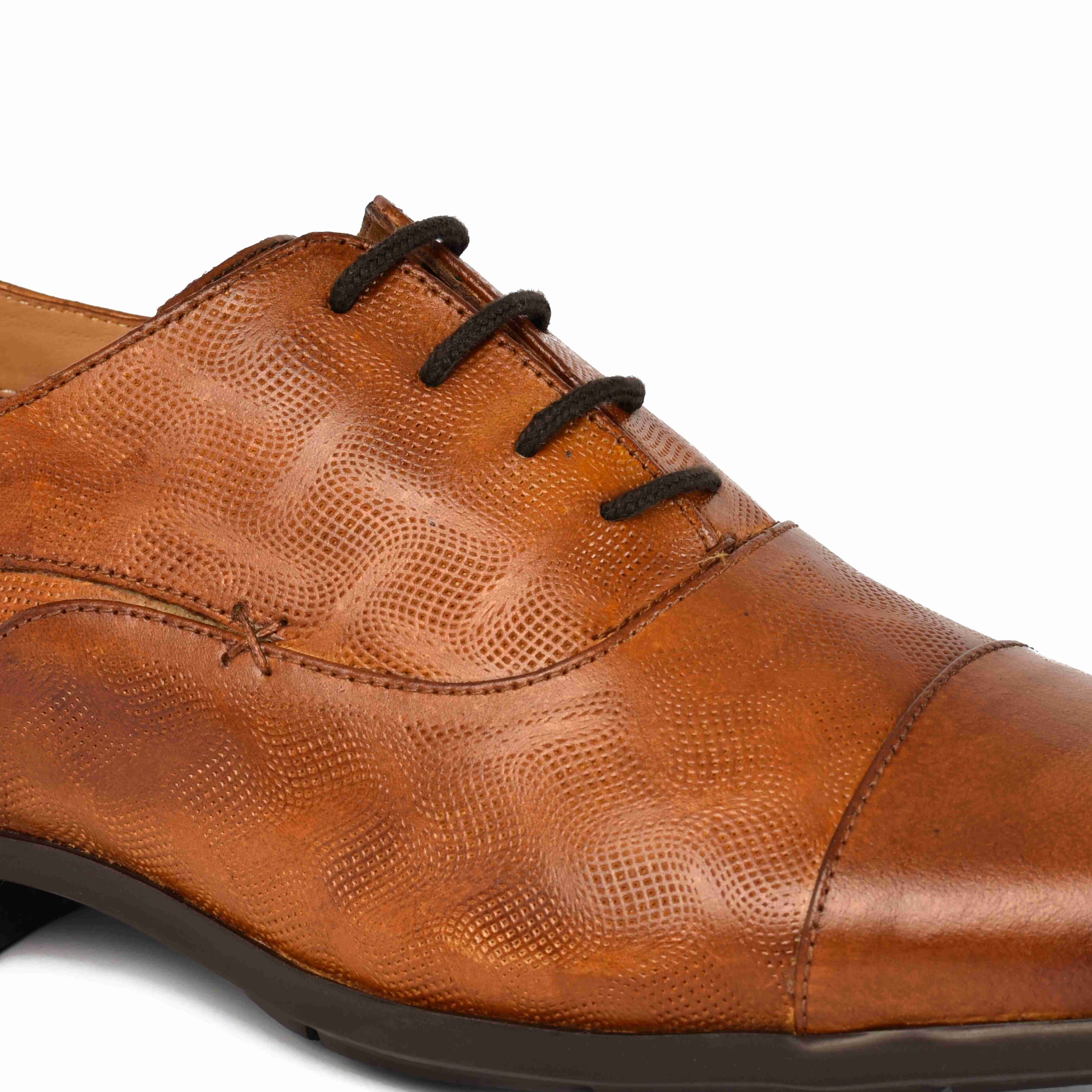 The Cameroon Ruosh Men Tan Formal Oxford