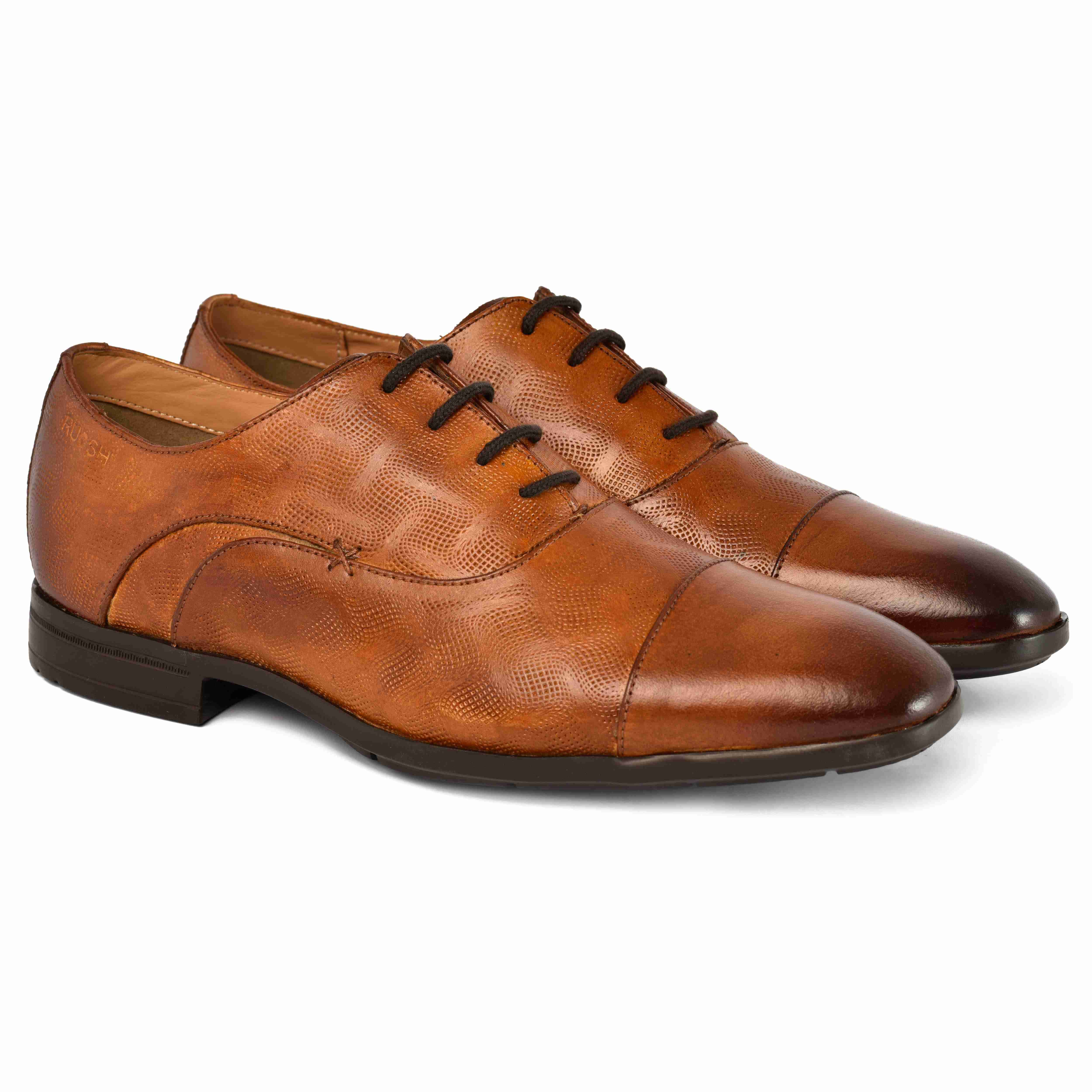 The Cameroon Ruosh Men Tan Formal Oxford