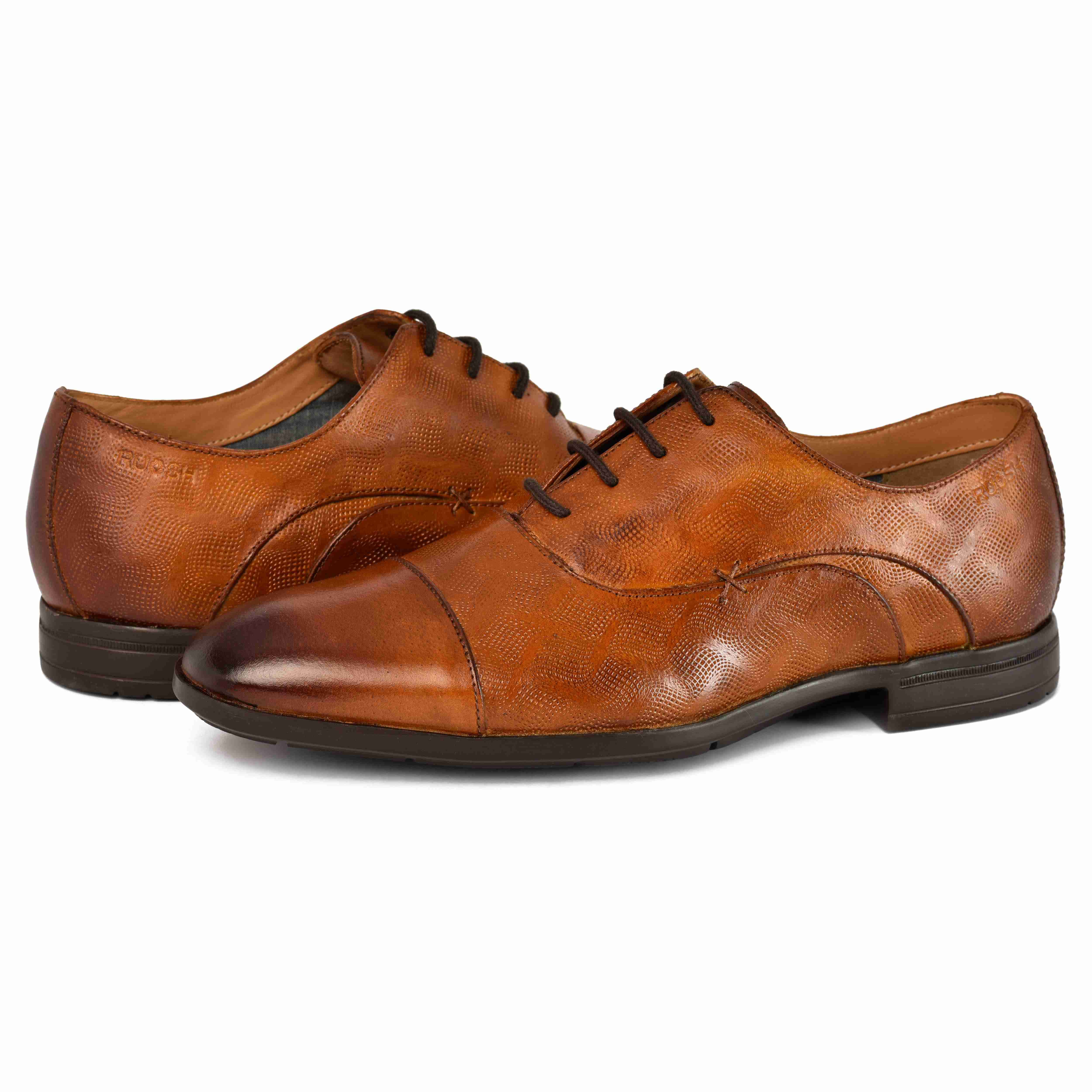 The Cameroon Ruosh Men Tan Formal Oxford