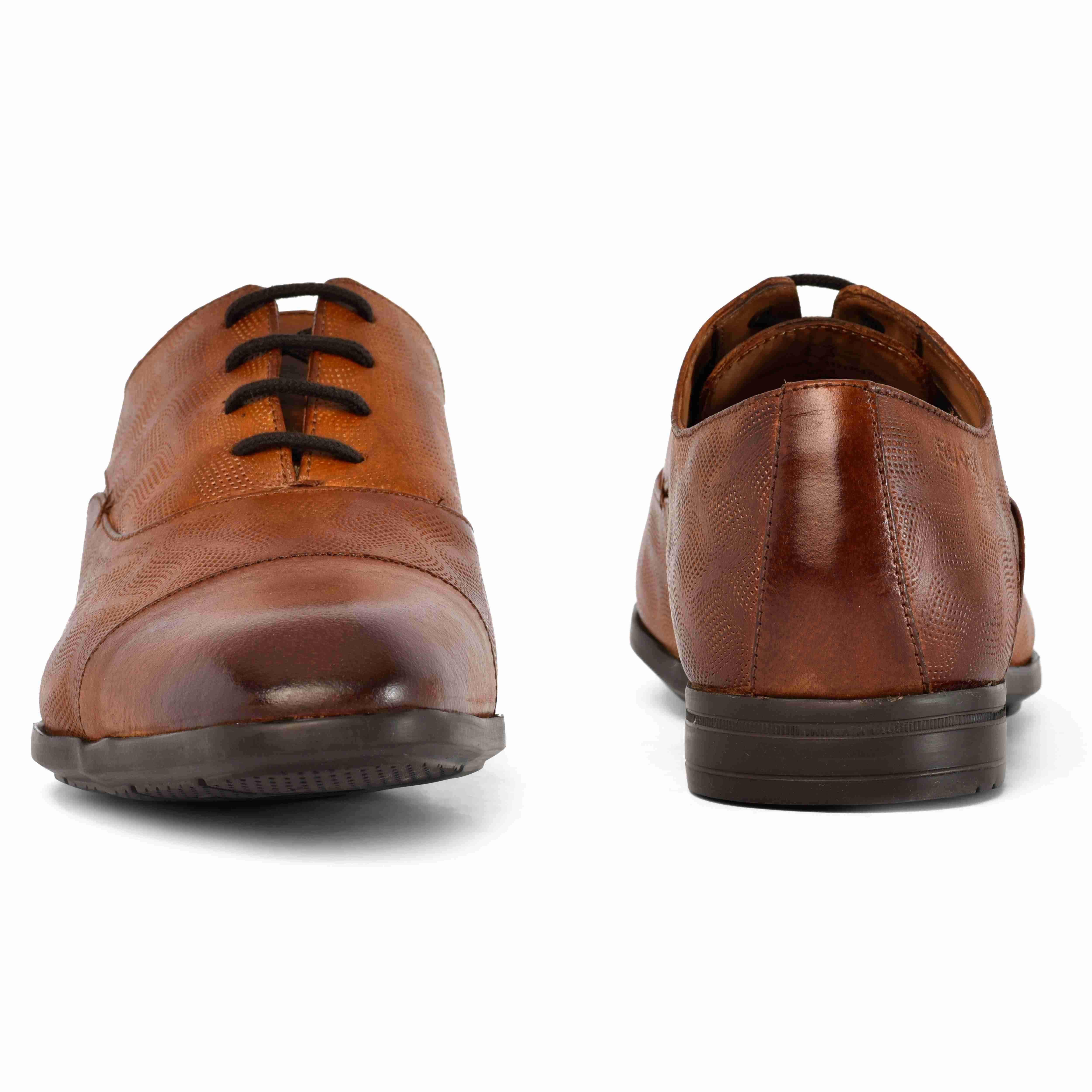 The Cameroon Ruosh Men Tan Formal Oxford