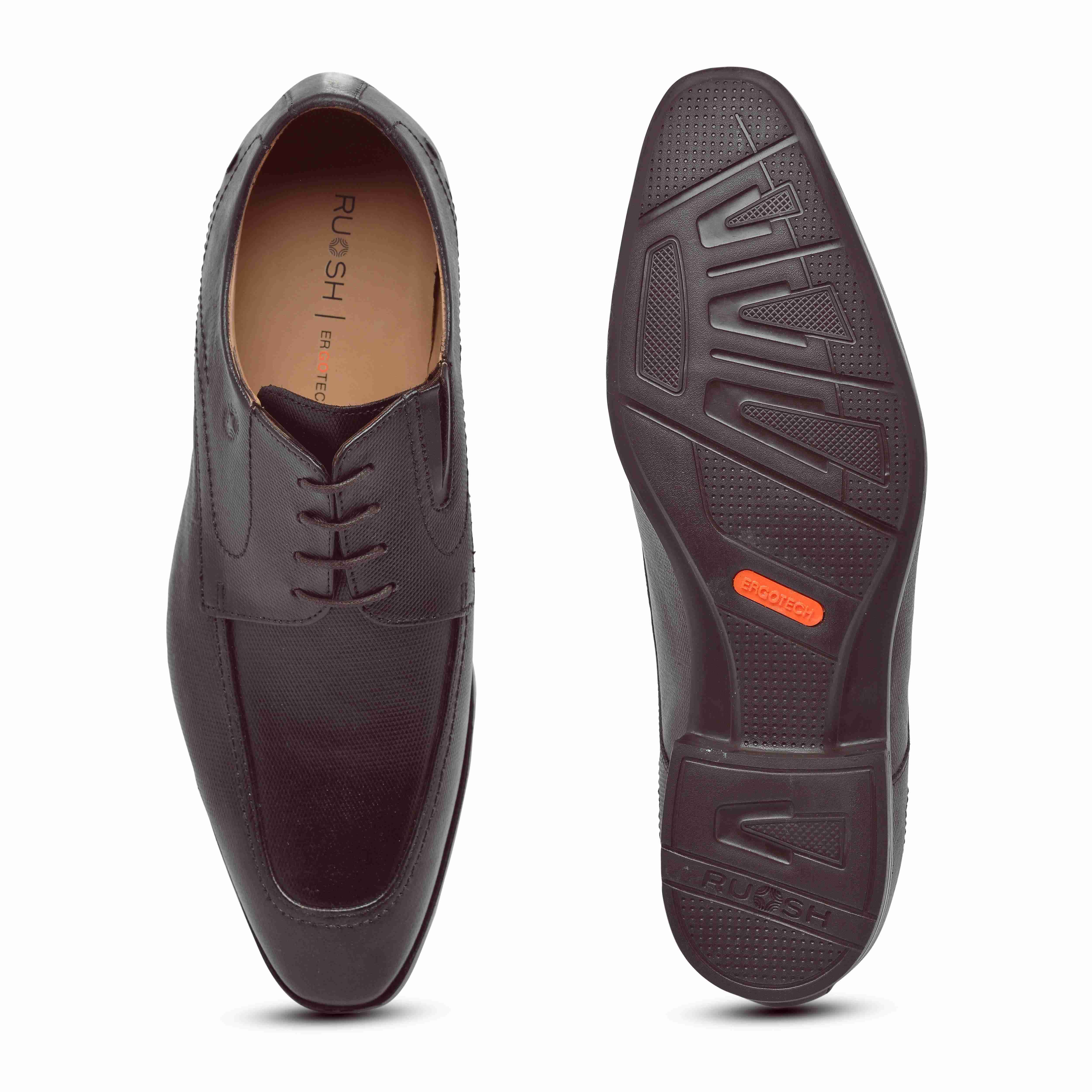The Manchester Ruosh Men Brown Formal Lace-Up