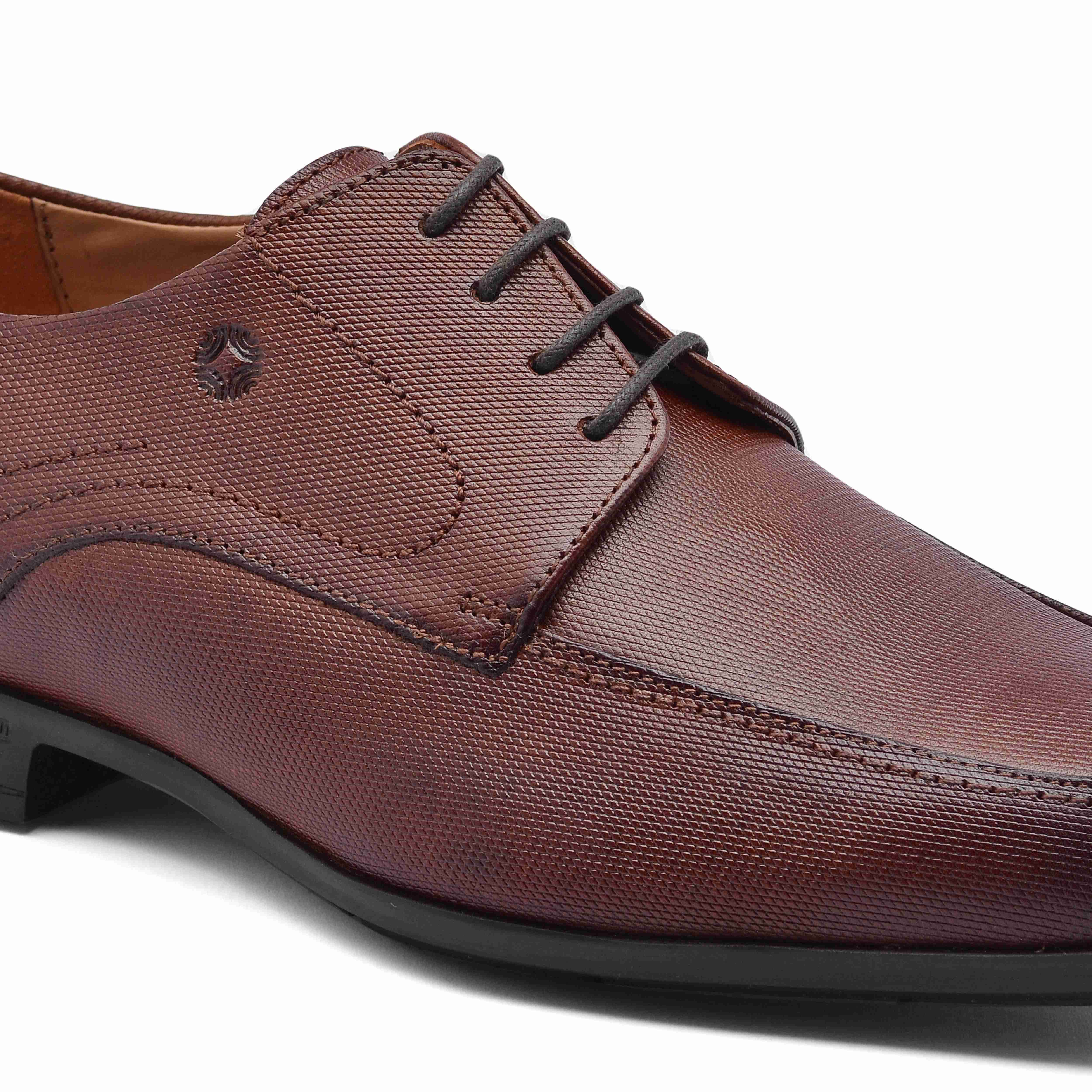 The Manchester Ruosh Men Tan Formal Lace-Up