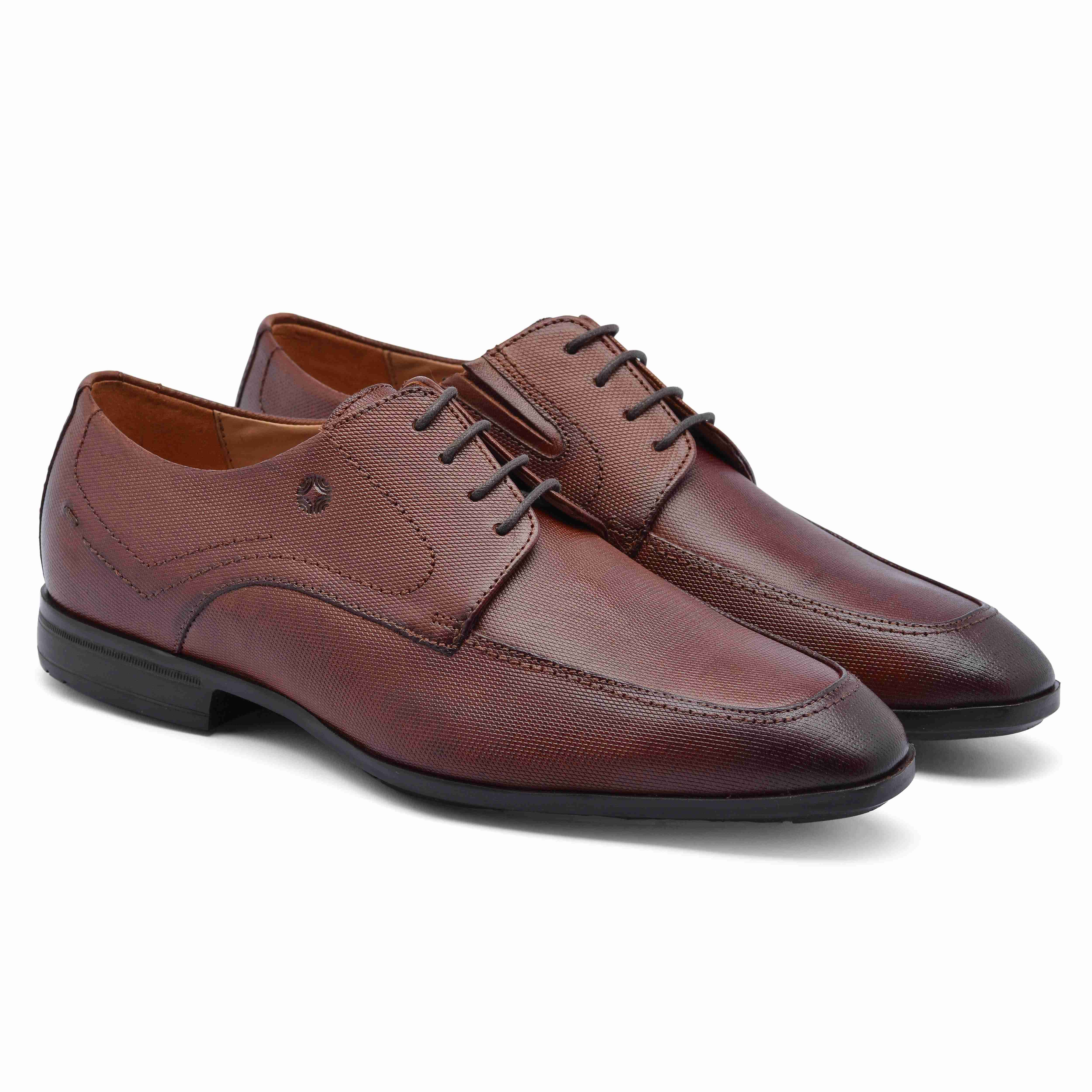 The Manchester Ruosh Men Tan Formal Lace-Up
