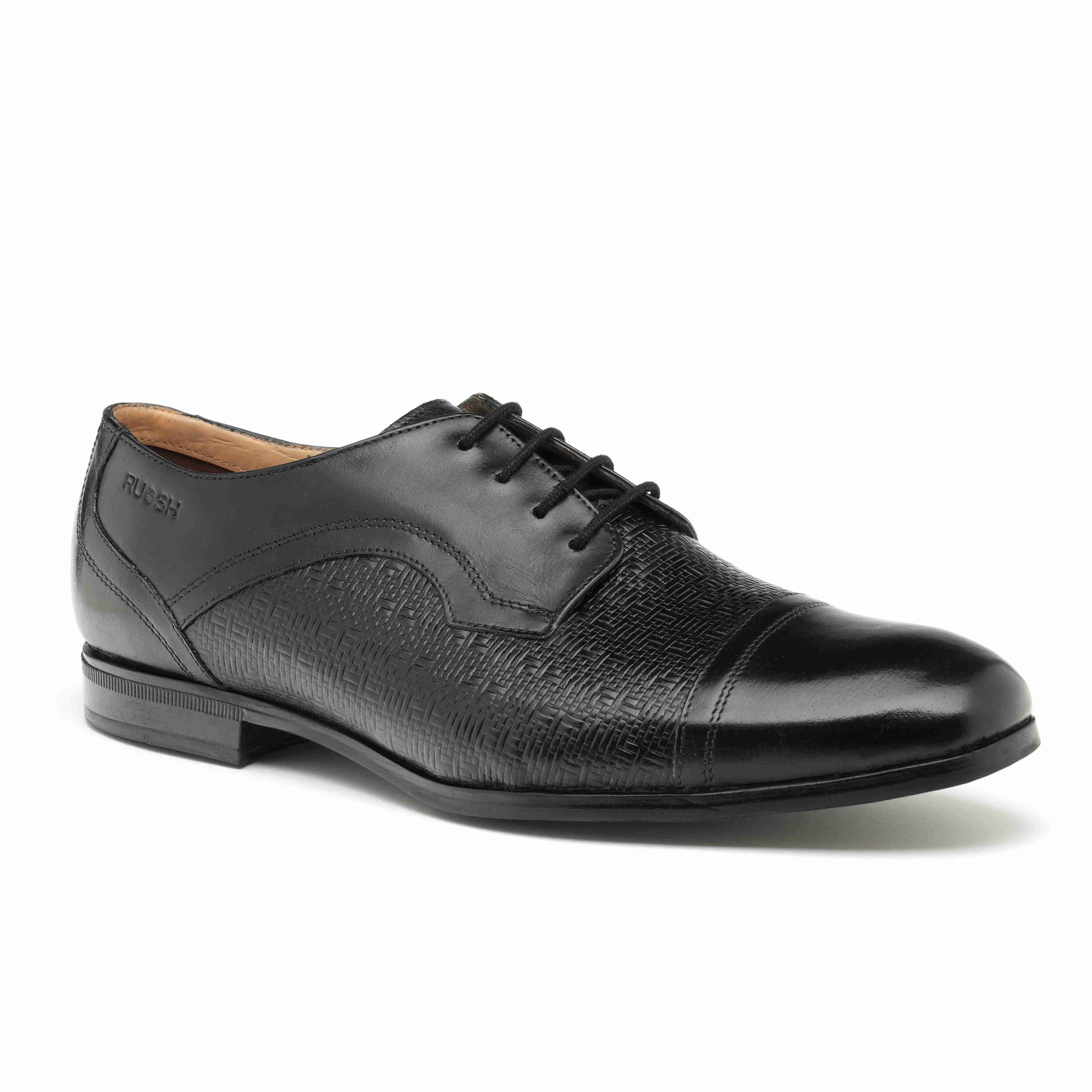 The Mexico Ruosh Men Black Formal Lace-Up