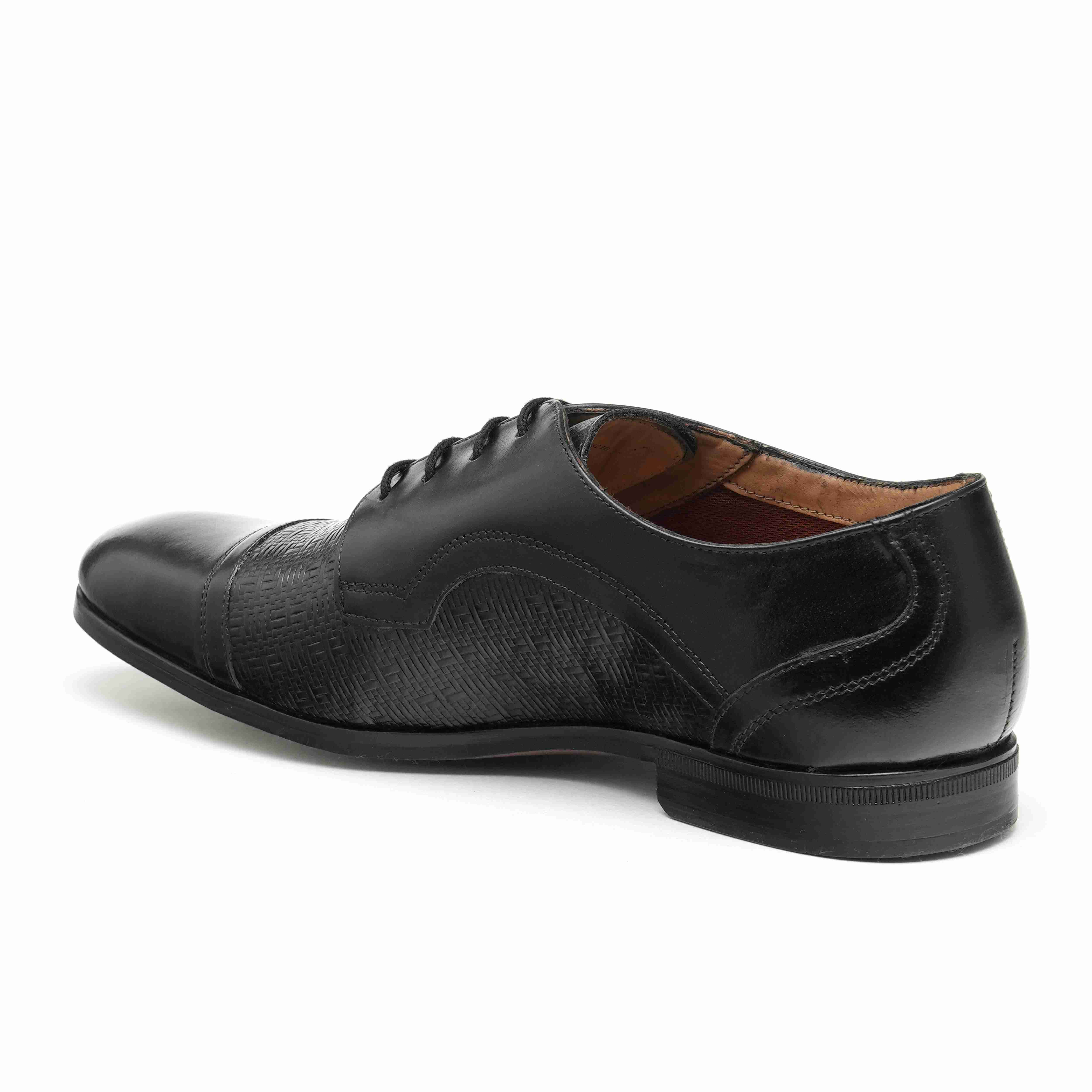 The Mexico Ruosh Men Black Formal Lace-Up