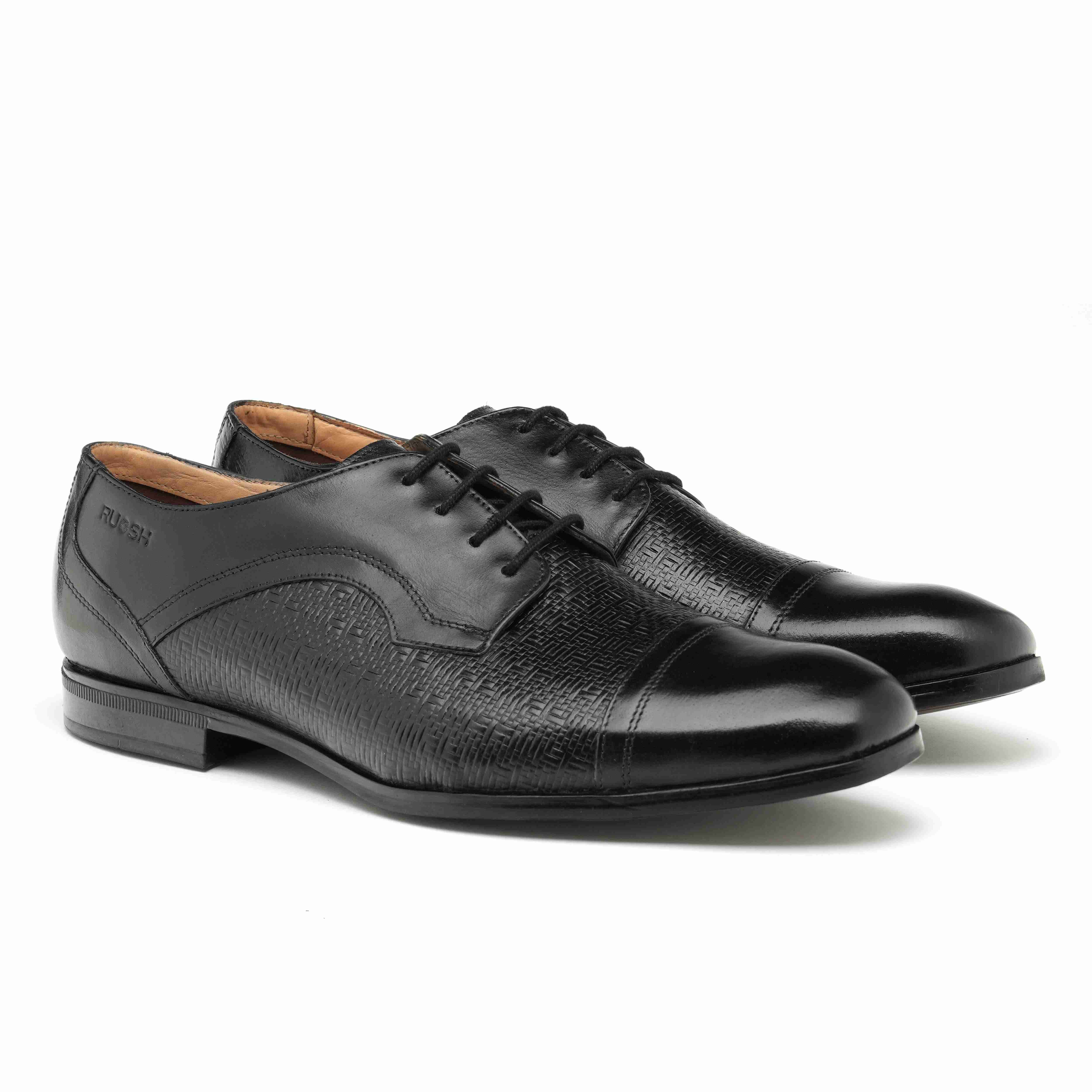 The Mexico Ruosh Men Black Formal Lace-Up