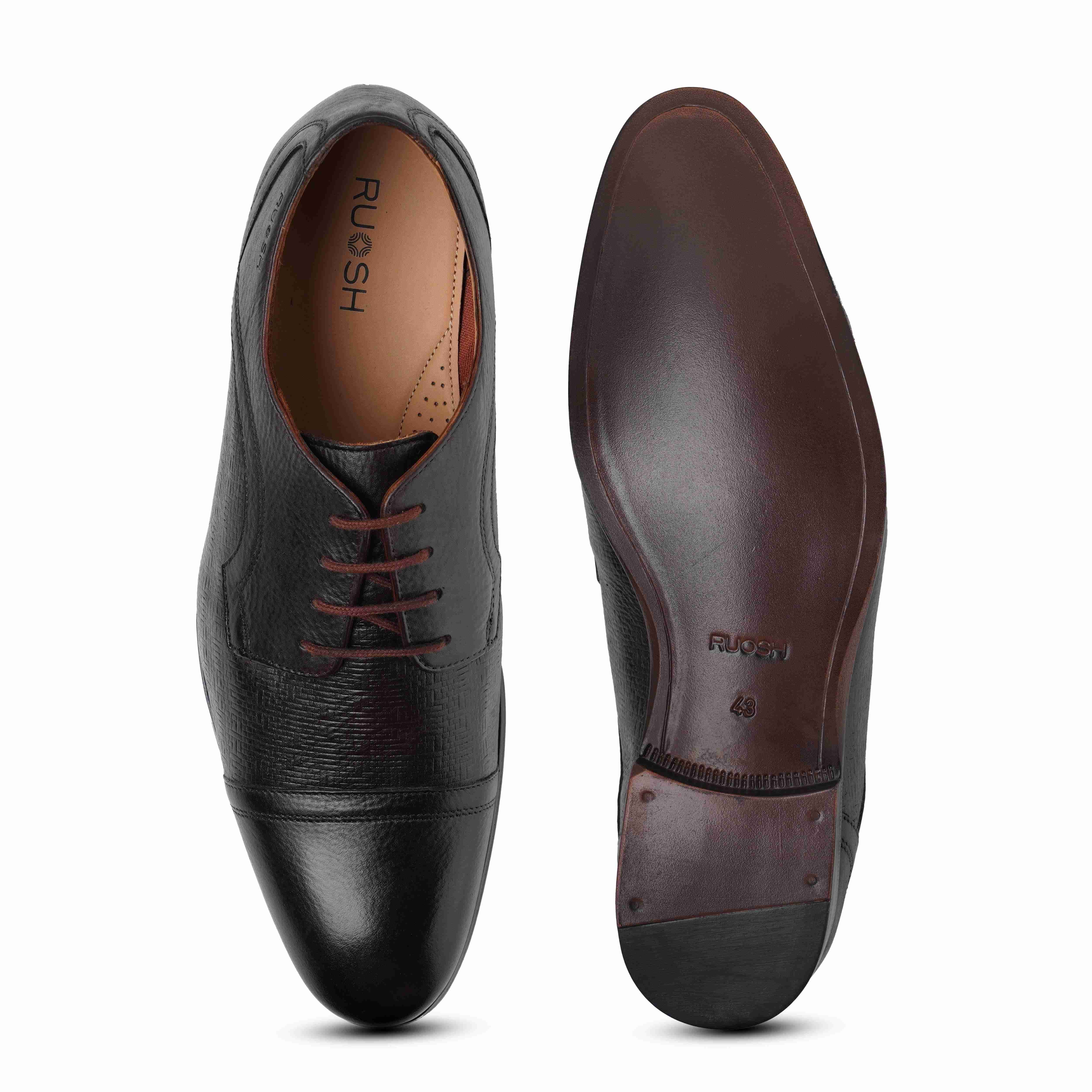 The Mexico Ruosh Men Brown Formal Lace-Up