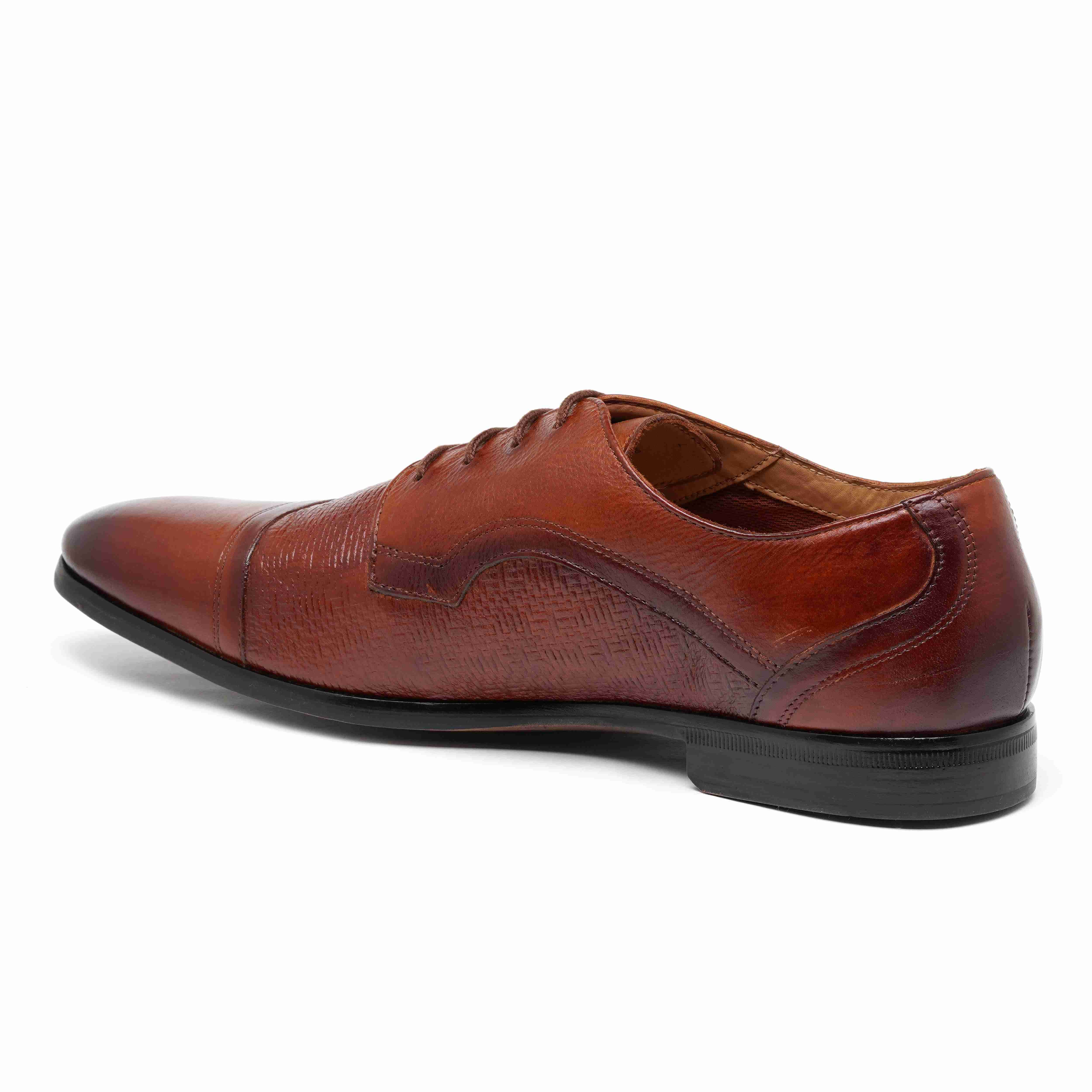 The Mexico Ruosh Men Tan Formal Lace-Up