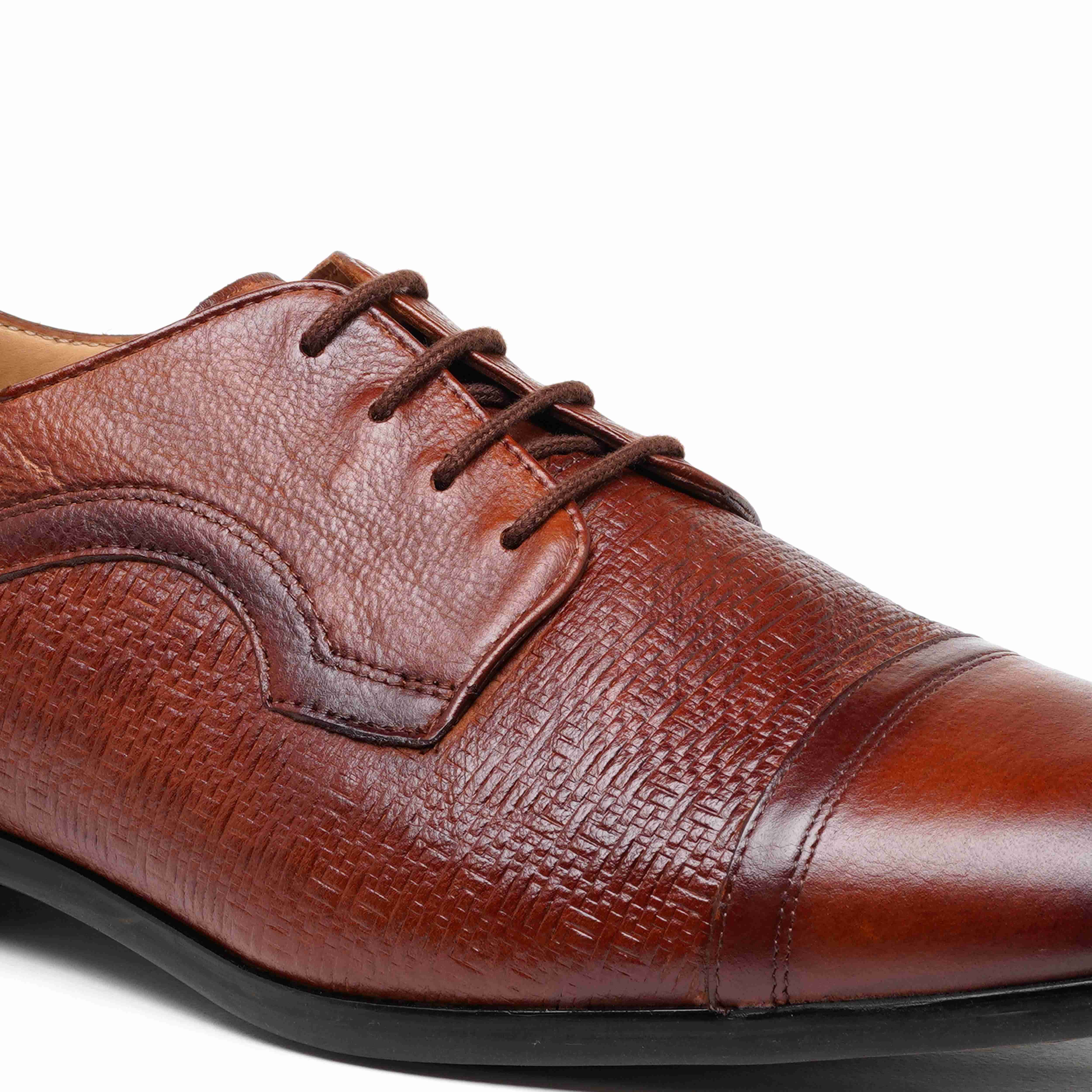 The Mexico Ruosh Men Tan Formal Lace-Up