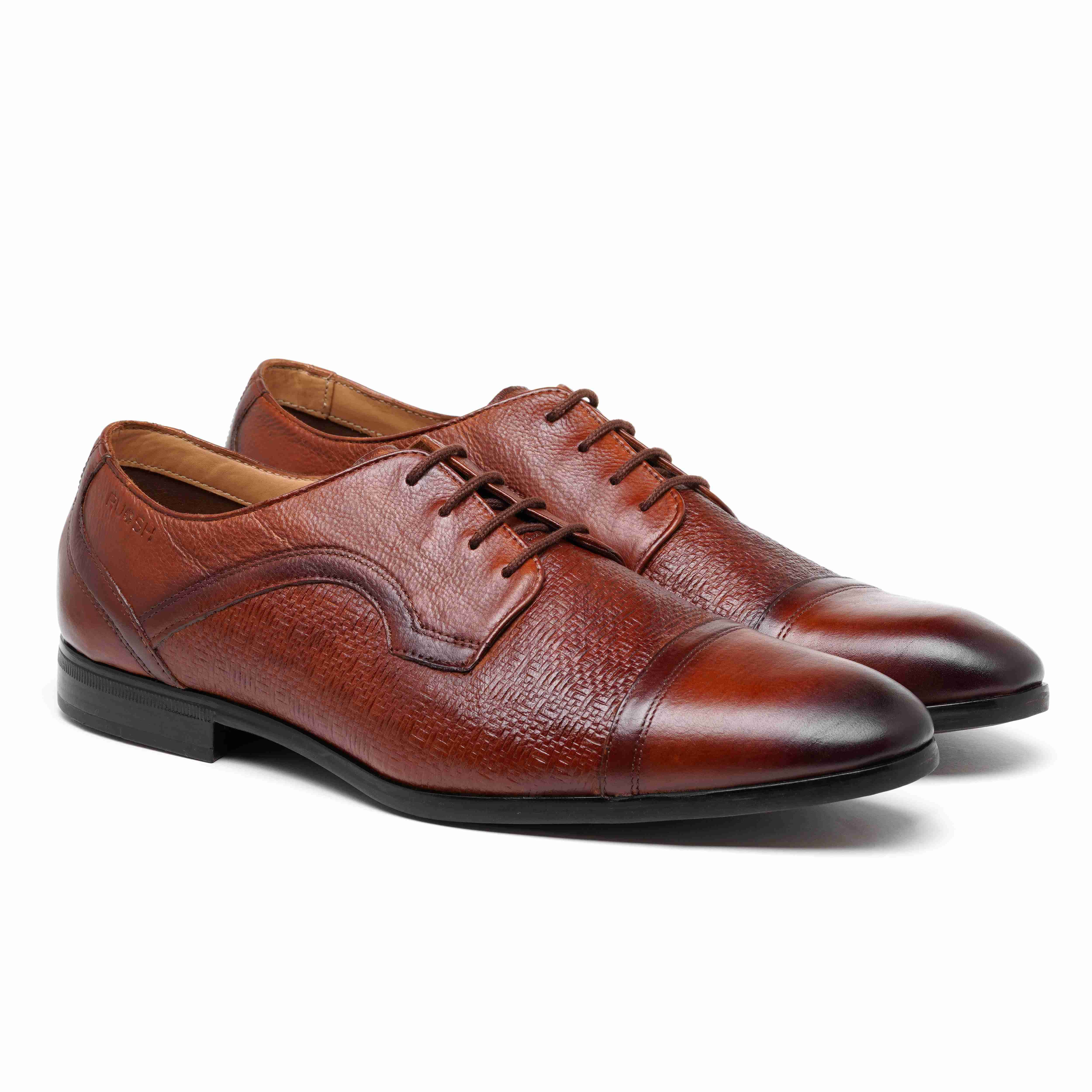 The Mexico Ruosh Men Tan Formal Lace-Up