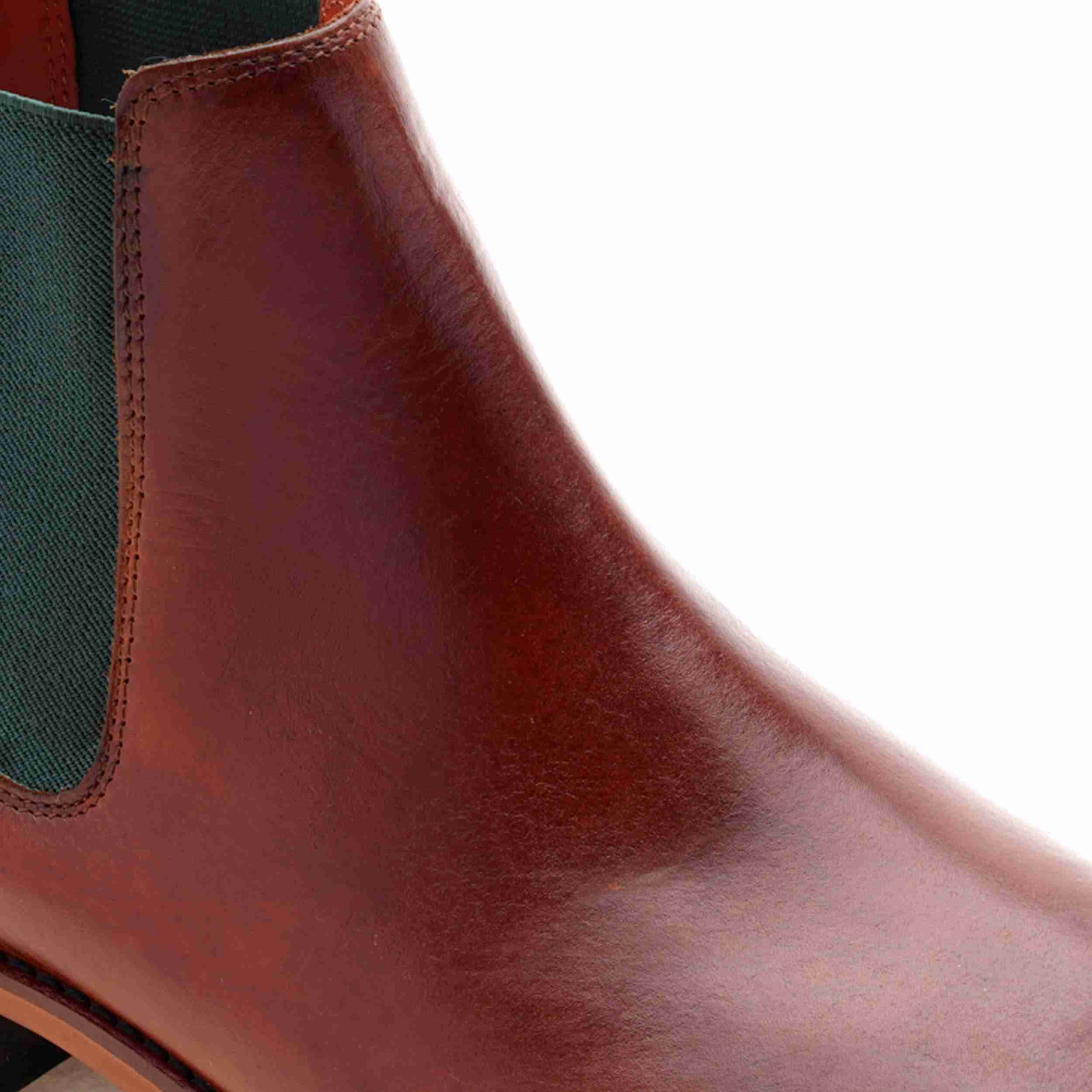 The Saul Ruosh Men Tan Formal Chelsea Boot