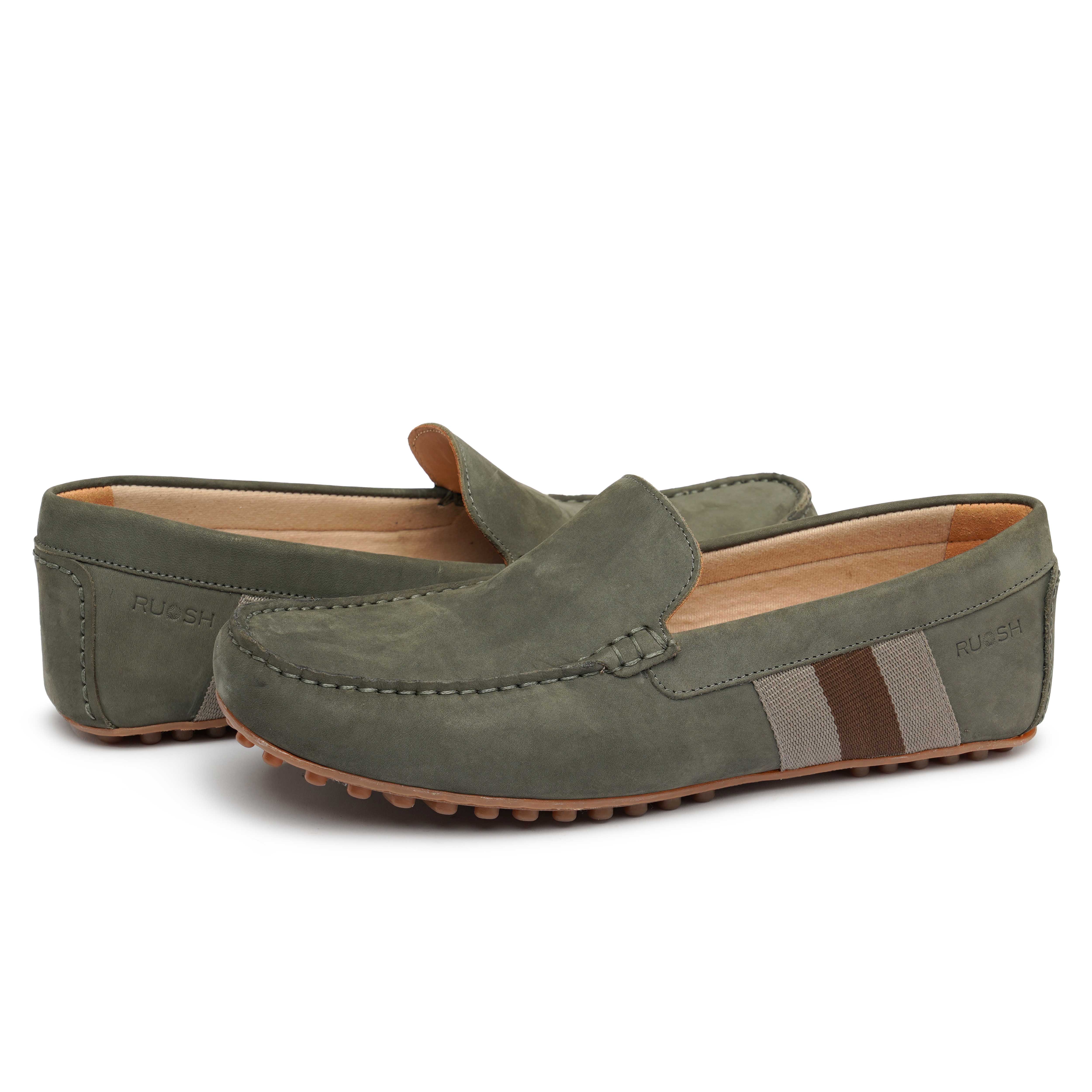 The Oman Ruosh Men Grey Casual Loafer