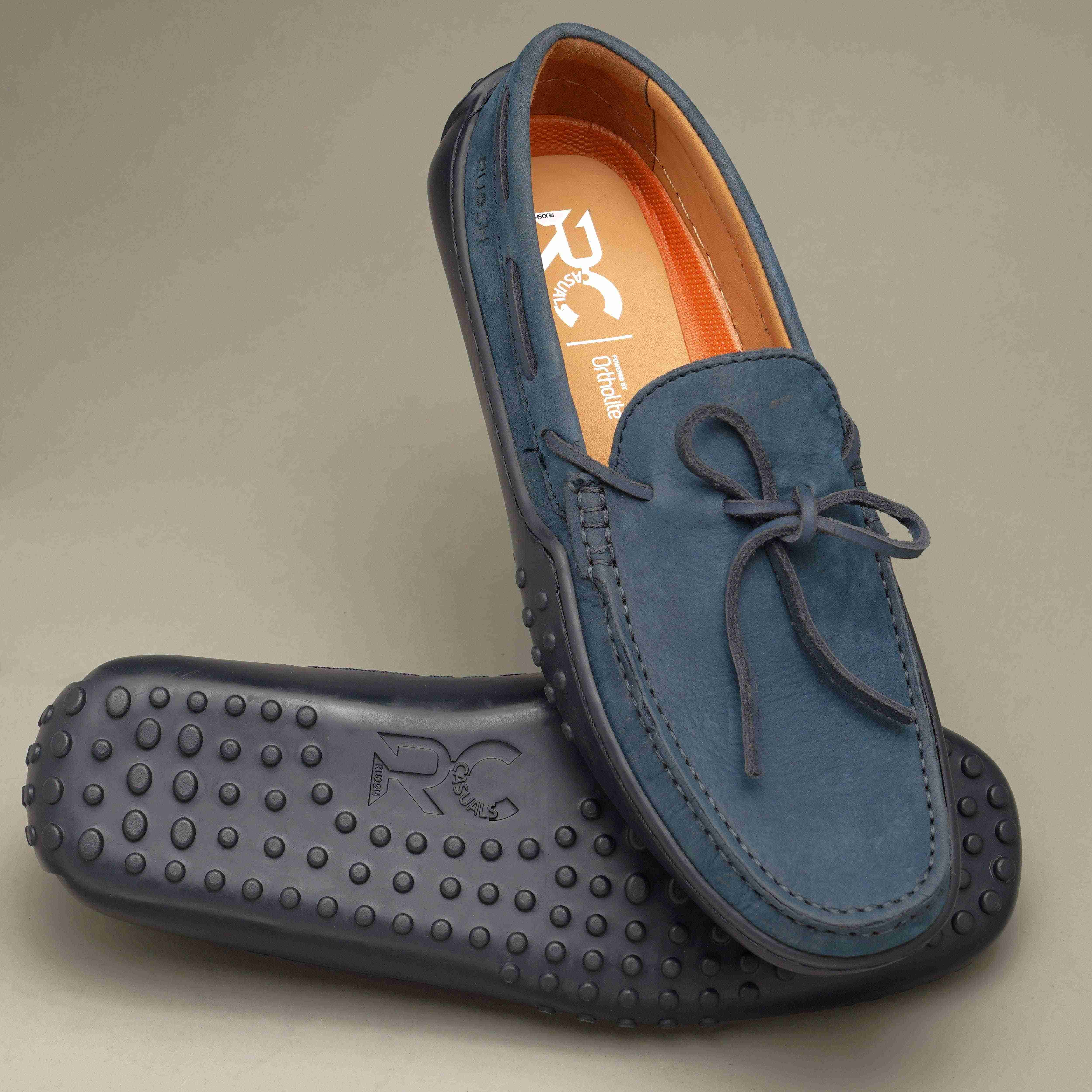 The Jake Ruosh Men Navy Casual Driver