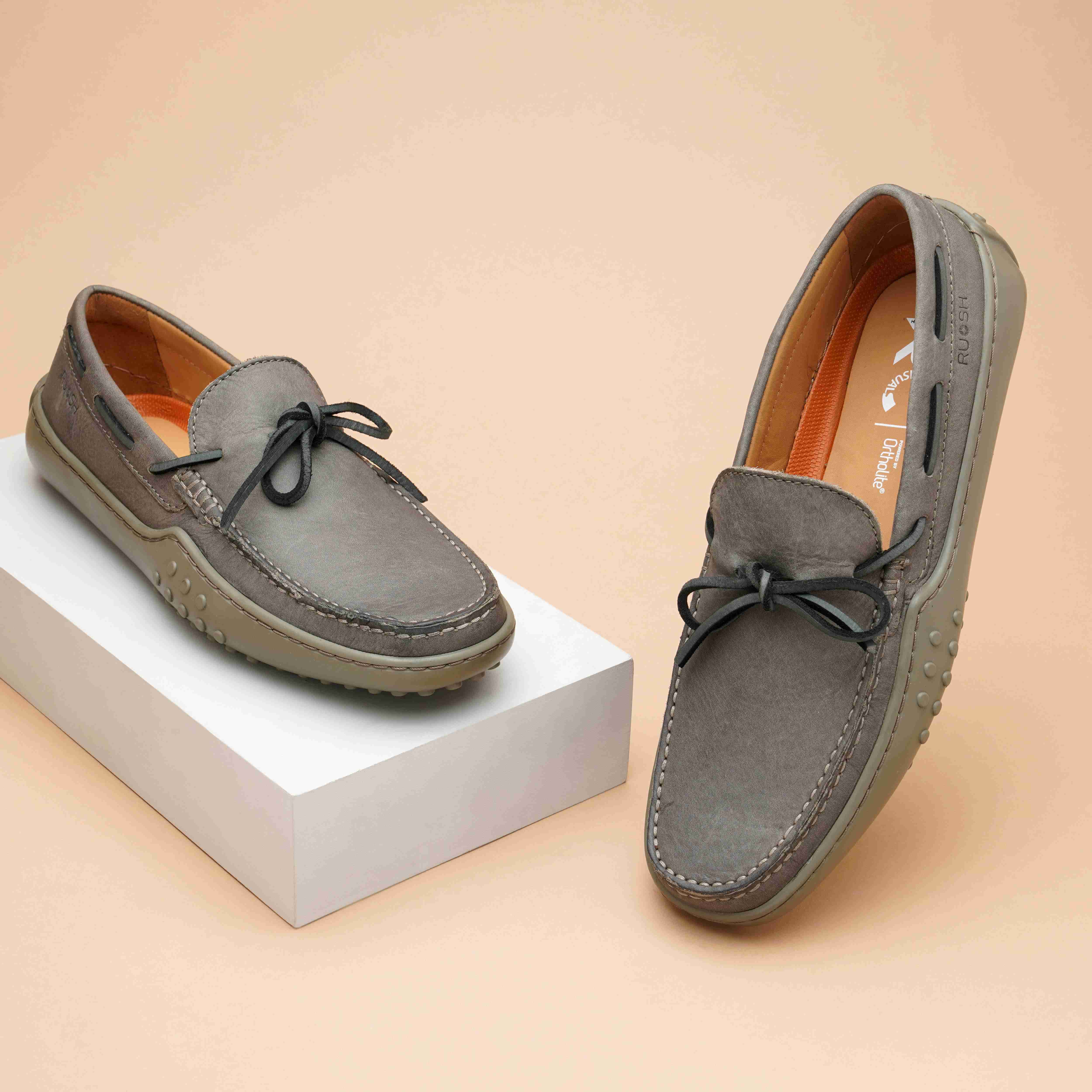 The Jake Ruosh Men Olive Green Casual Driver