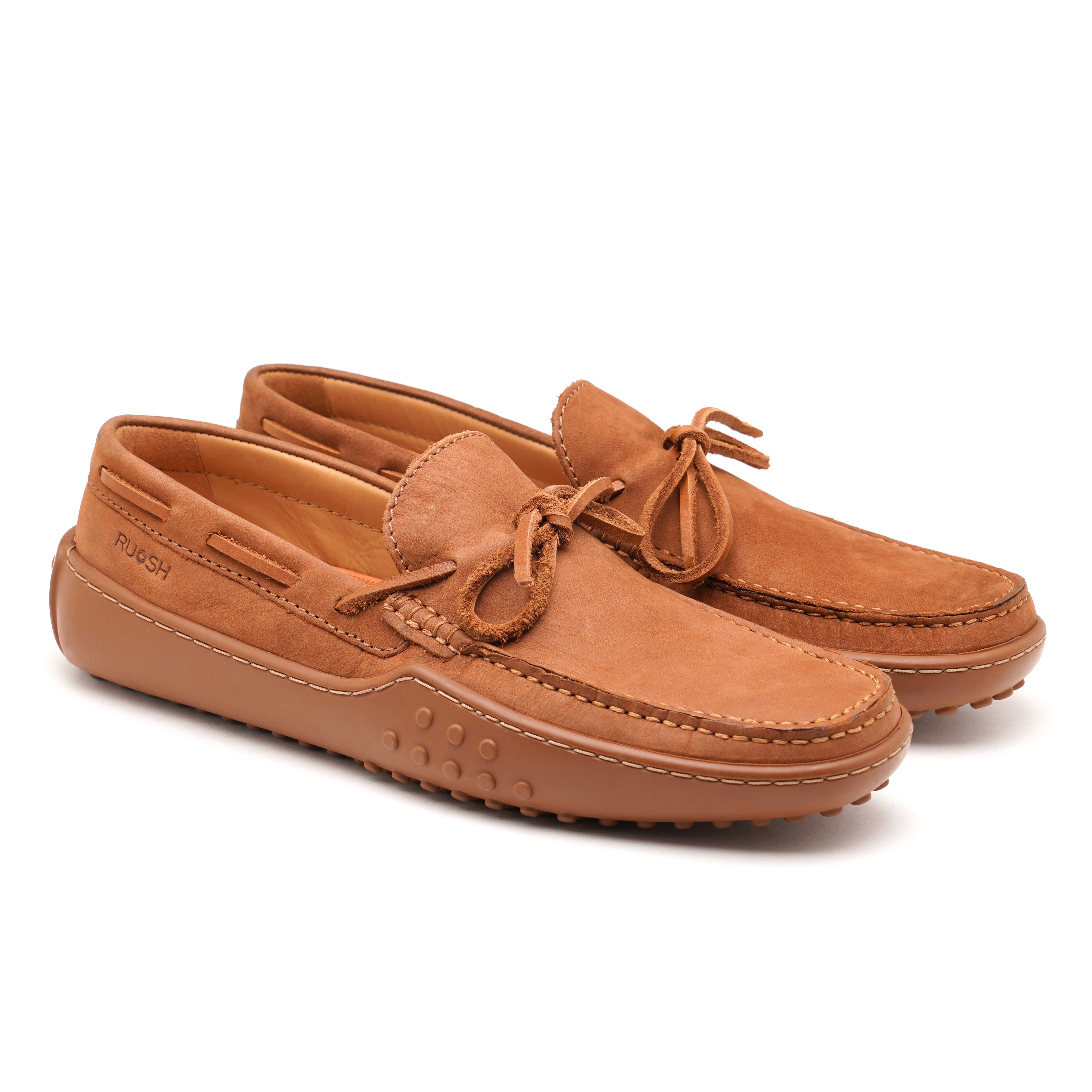 The Jake Ruosh Men Tan Casual Driver