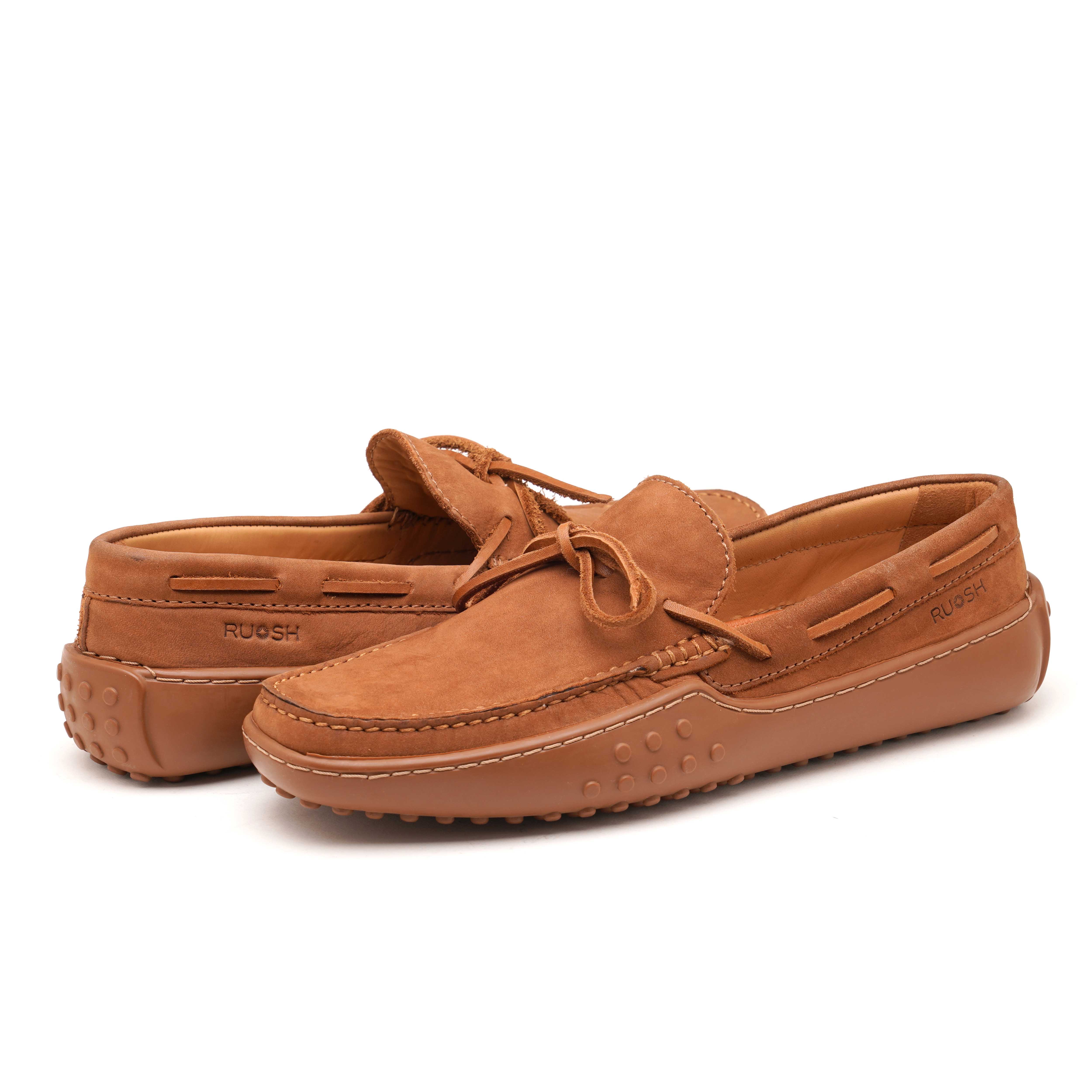 The Jake Ruosh Men Tan Casual Driver