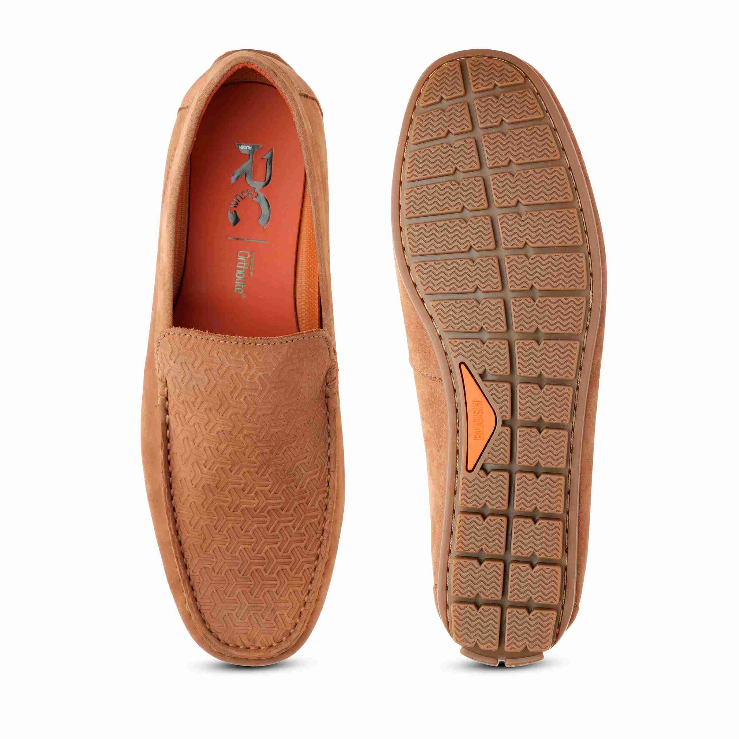 The Milan 2.0 Tan Men Casual Driver Ruosh