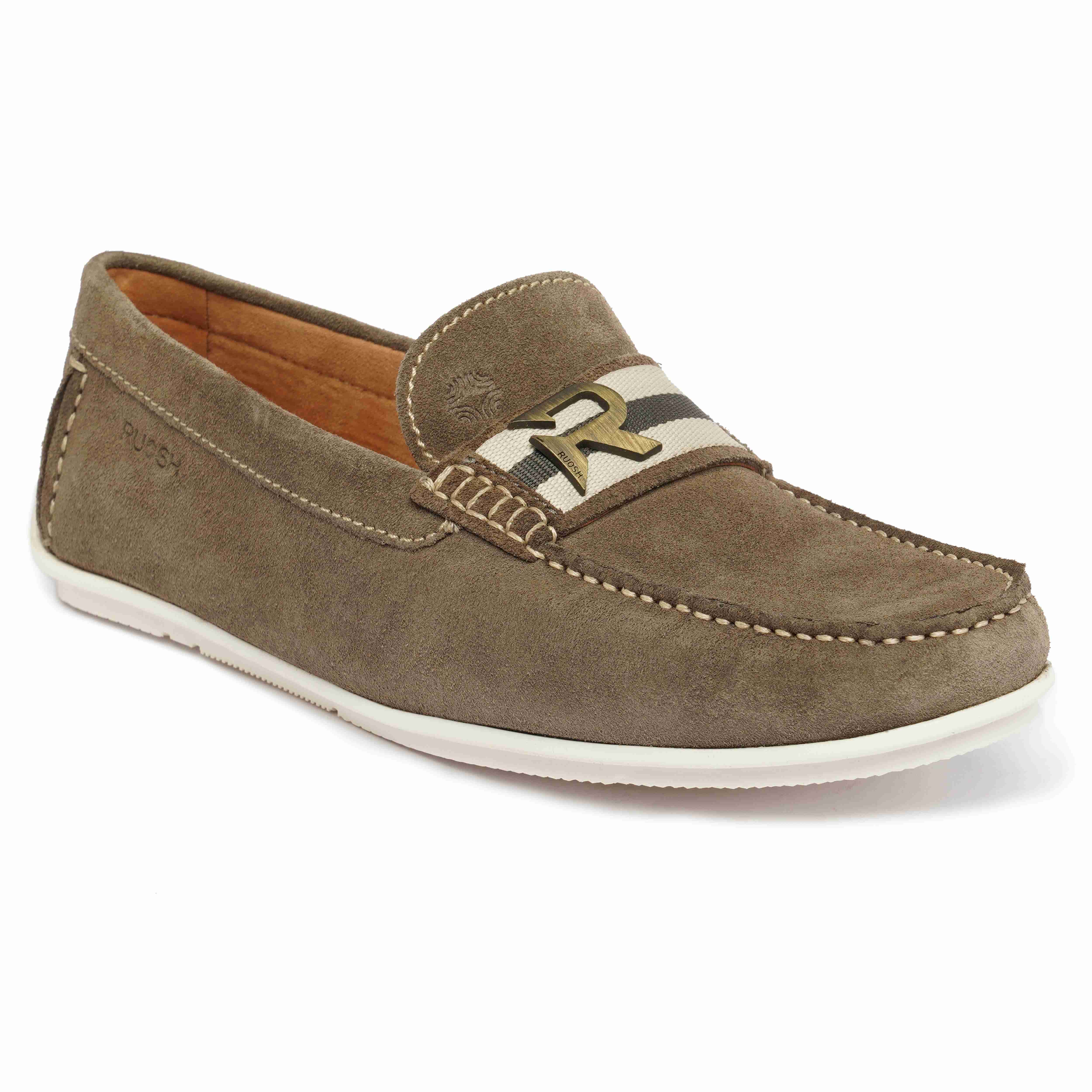 The Macau Ruosh Men Grey Casual Driver