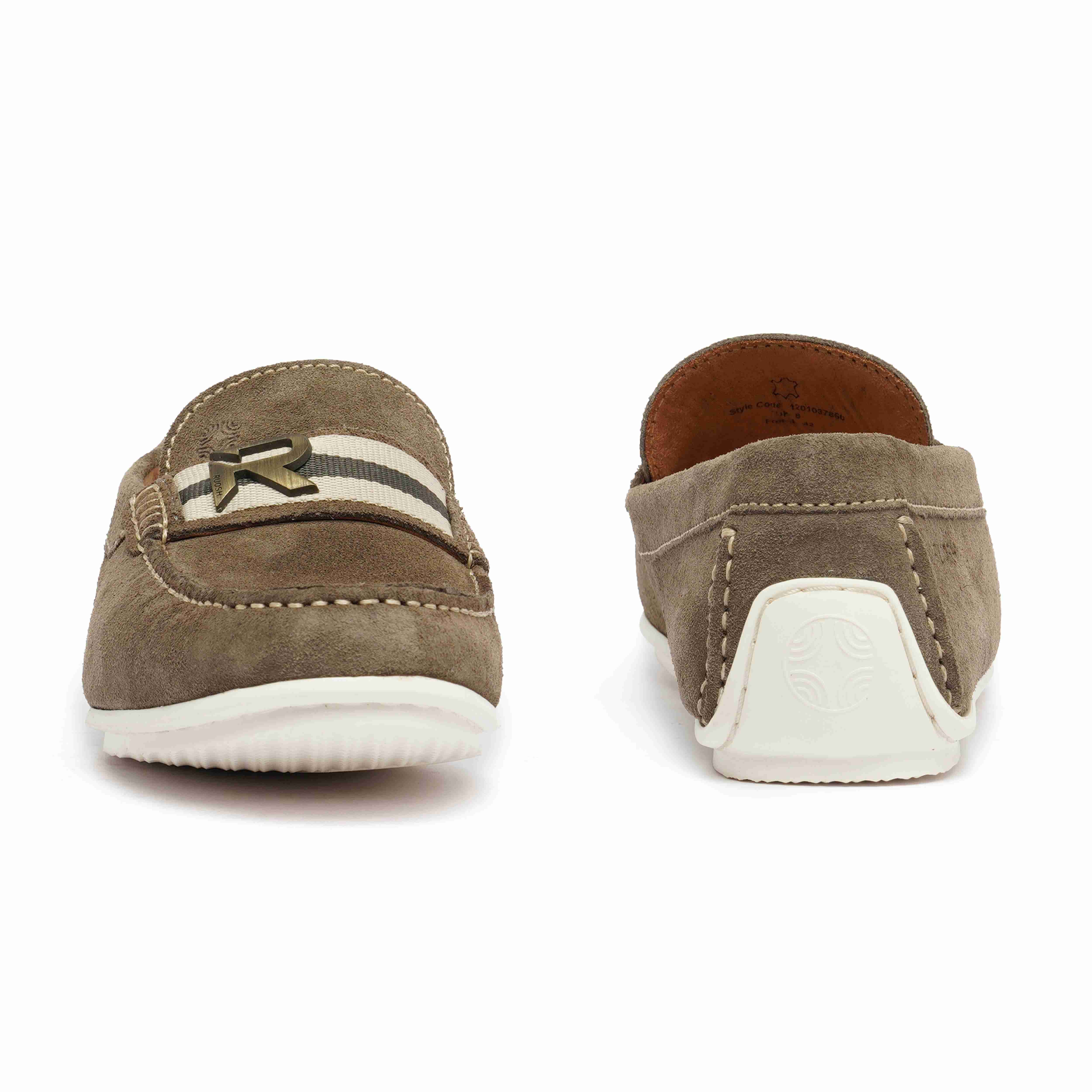 The Macau Ruosh Men Grey Casual Driver