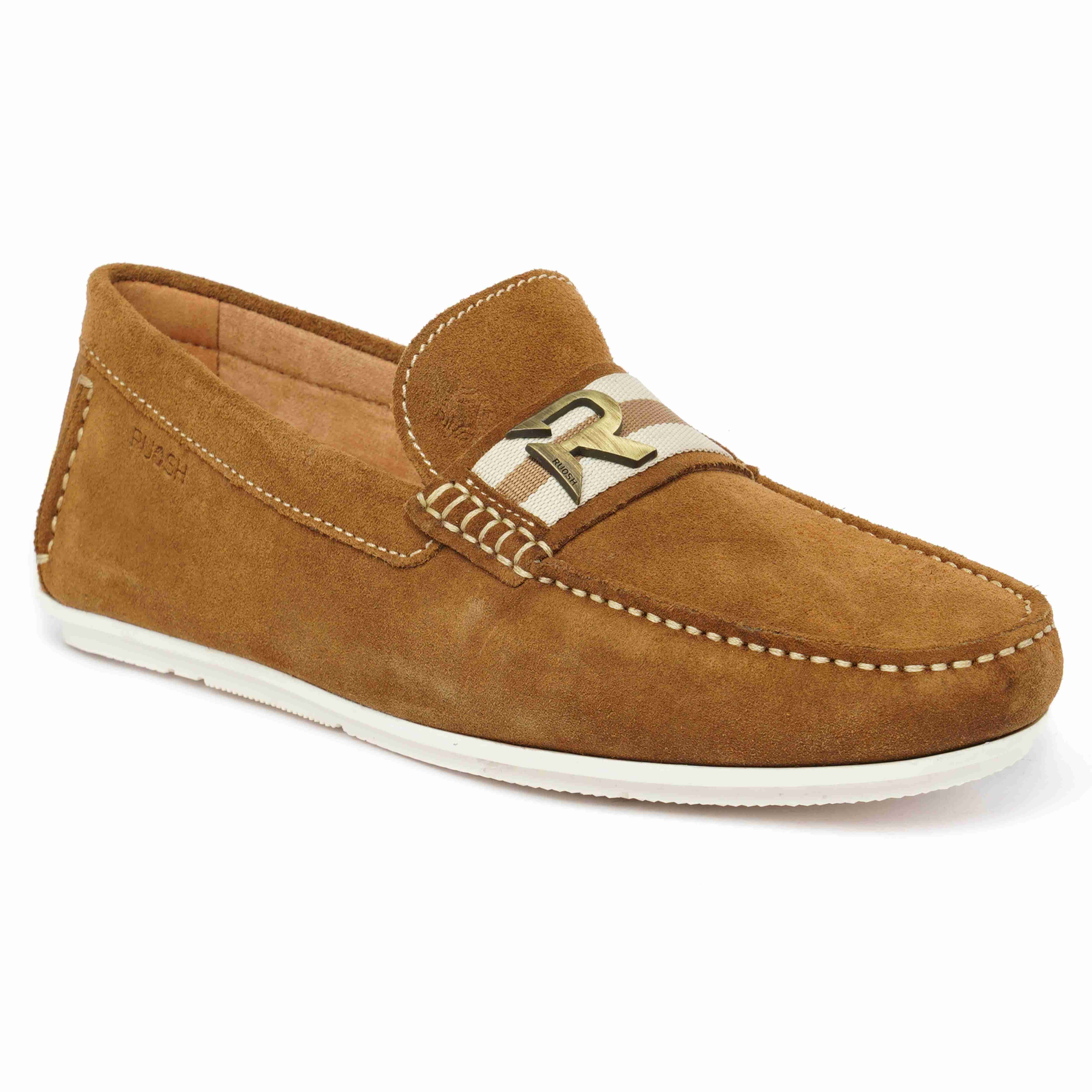 The Macau Ruosh Men Tan Casual Driver