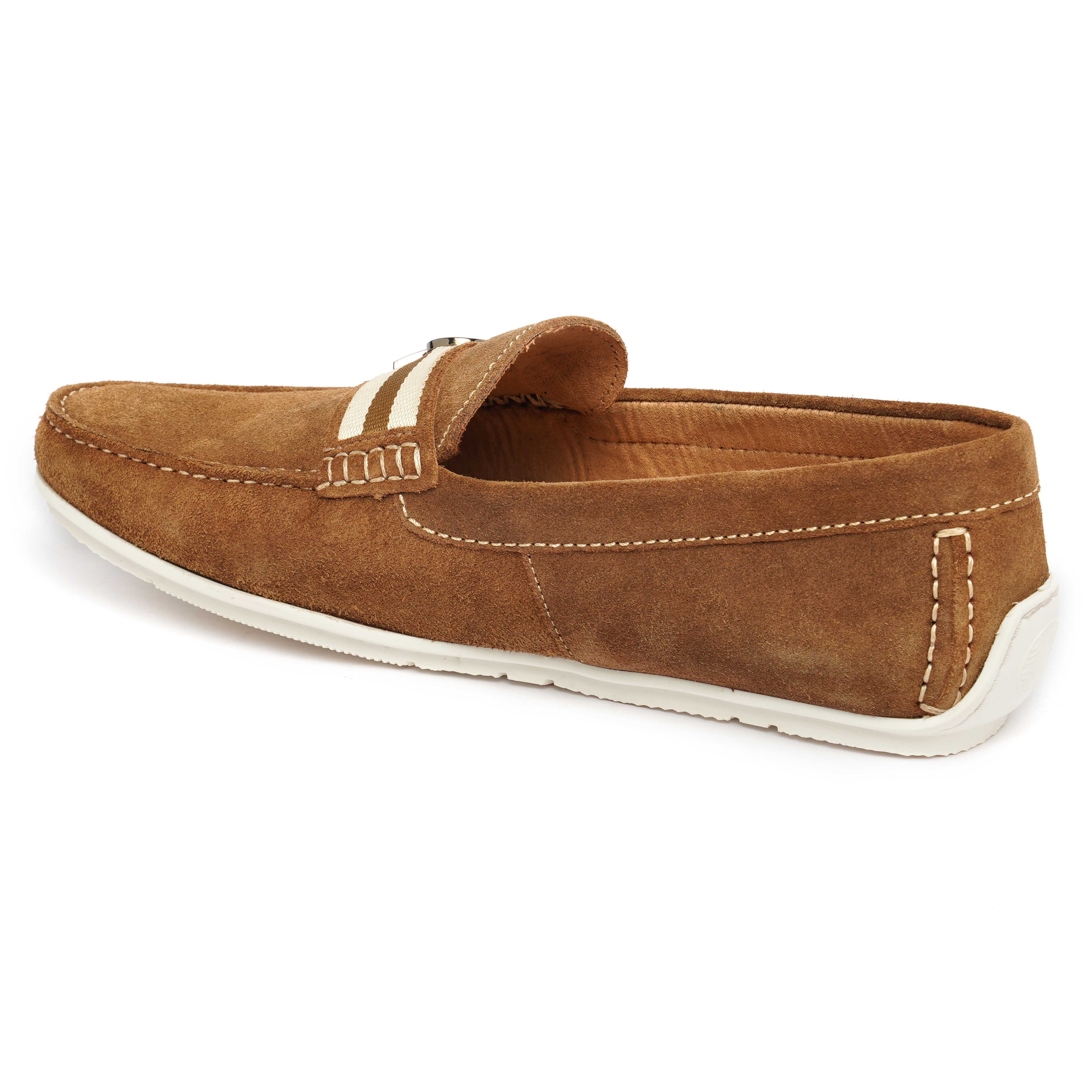 The Macau Ruosh Men Beige Casual Driver