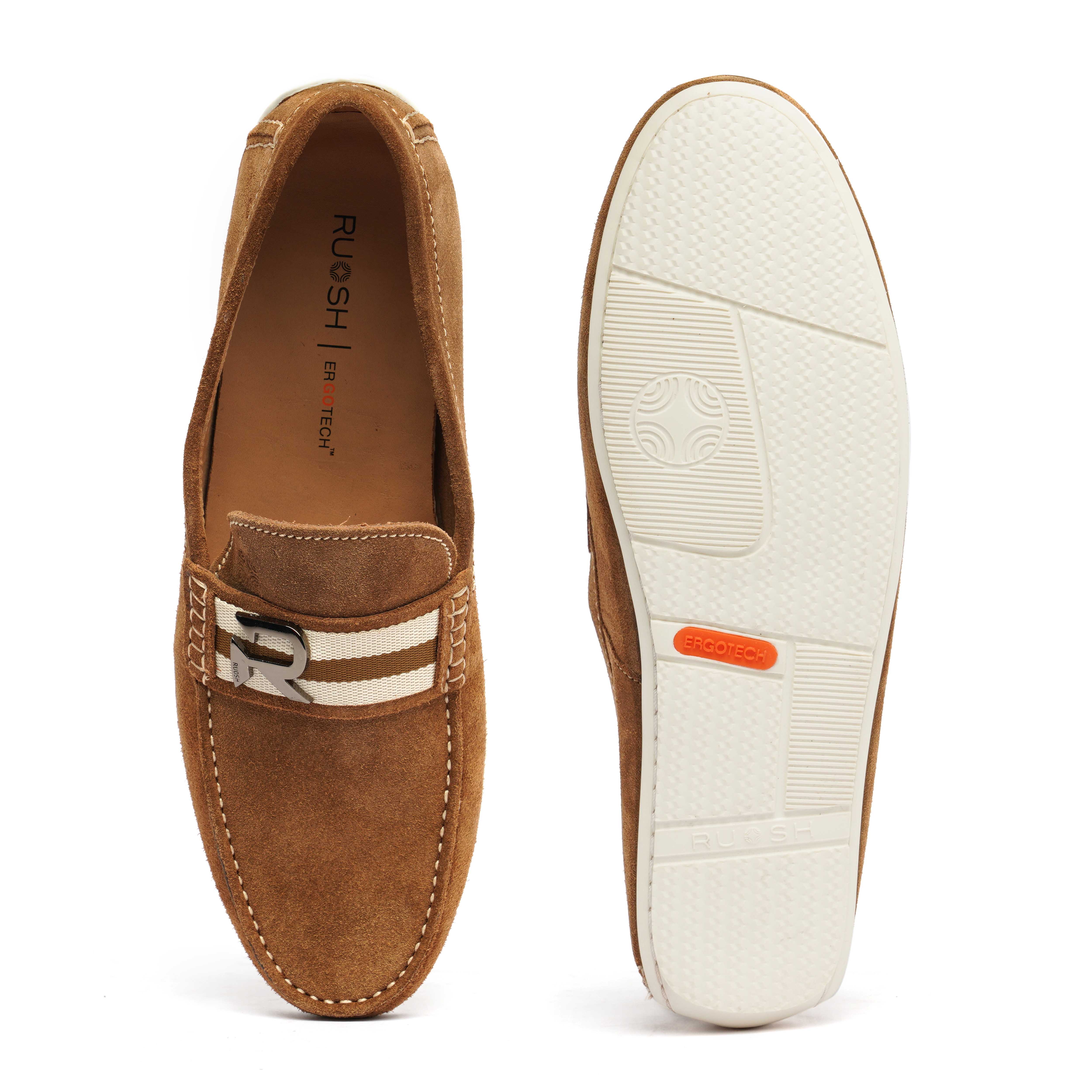 The Macau Ruosh Men Beige Casual Driver