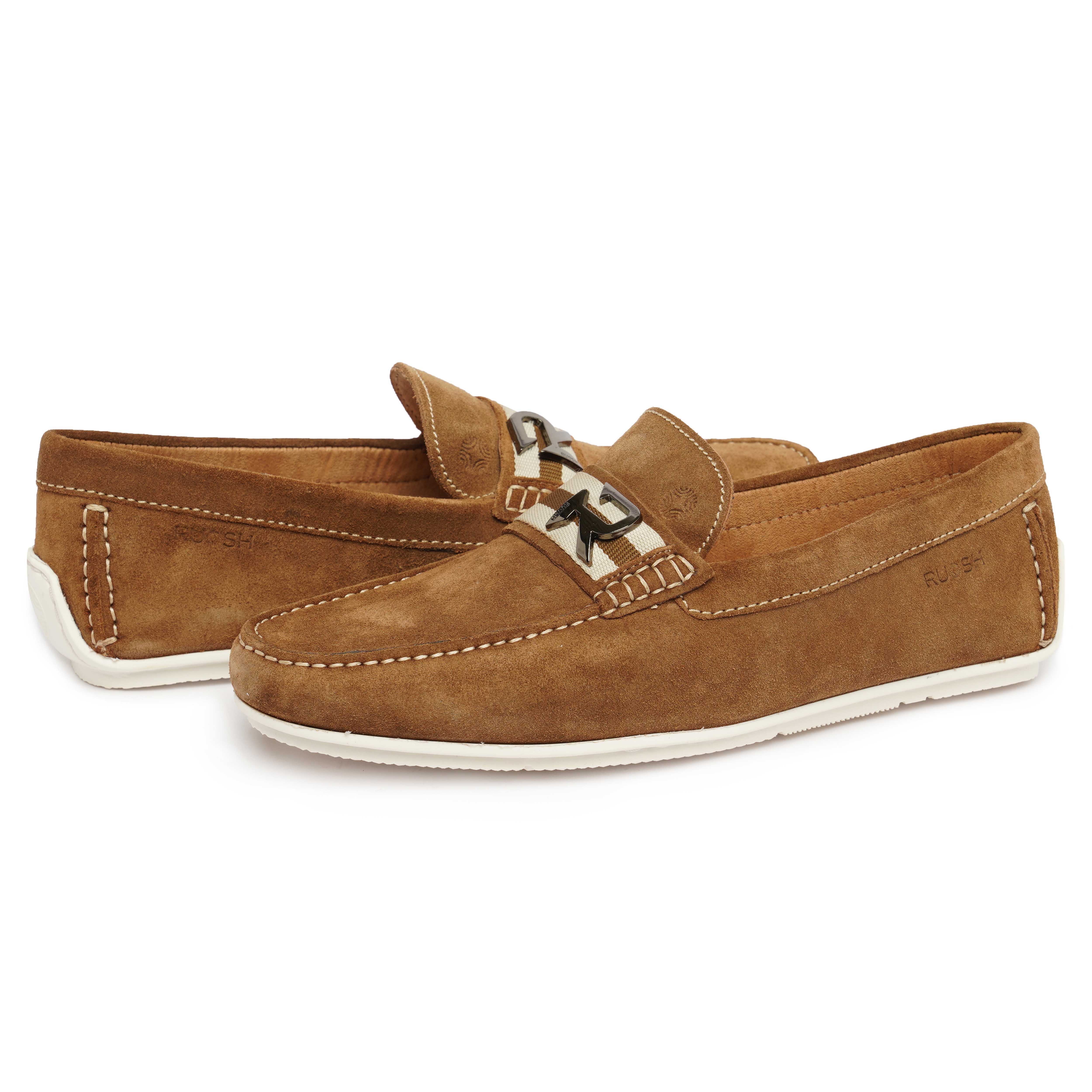 The Macau Ruosh Men Beige Casual Driver