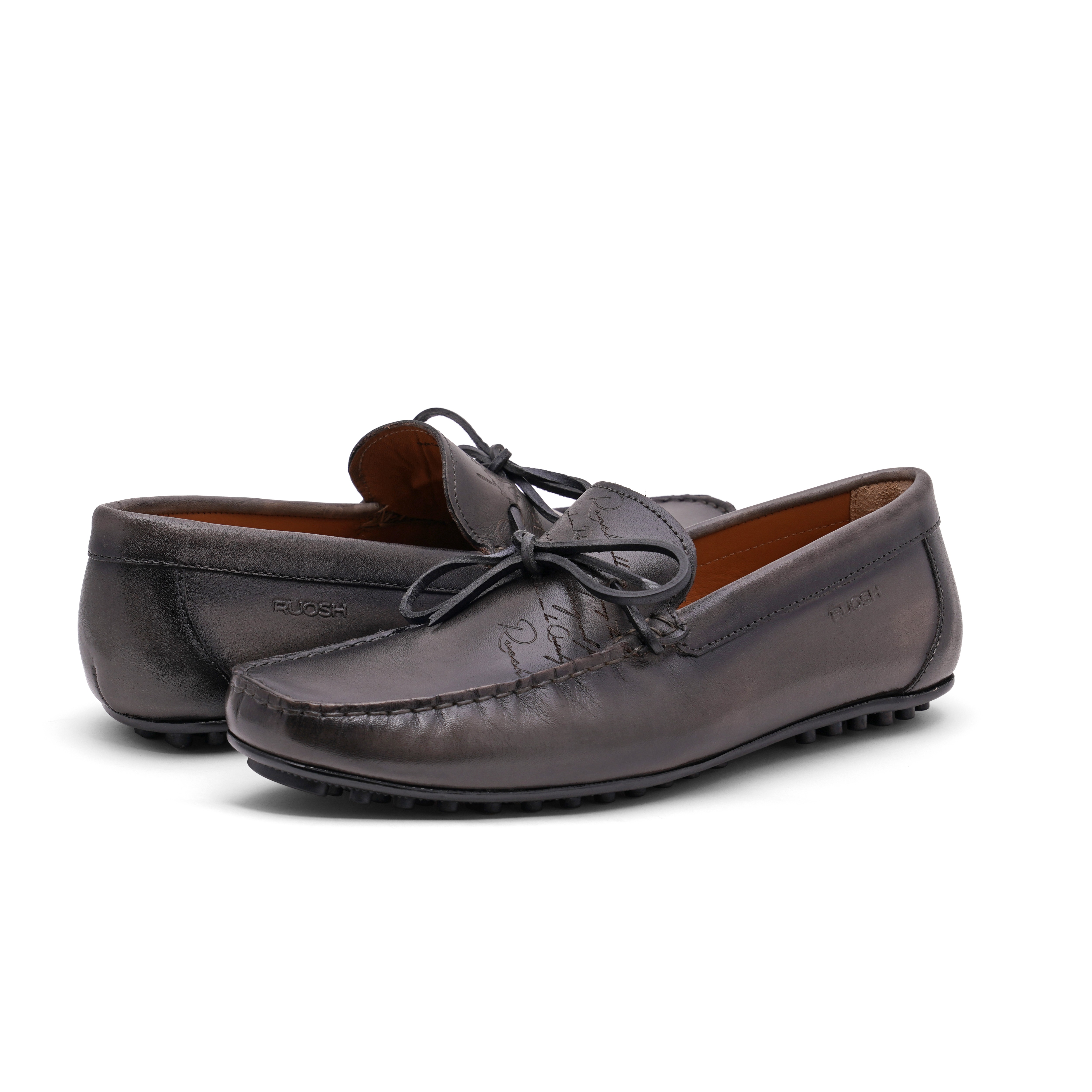 The Seti Ruosh Men Grey Casual Loafer
