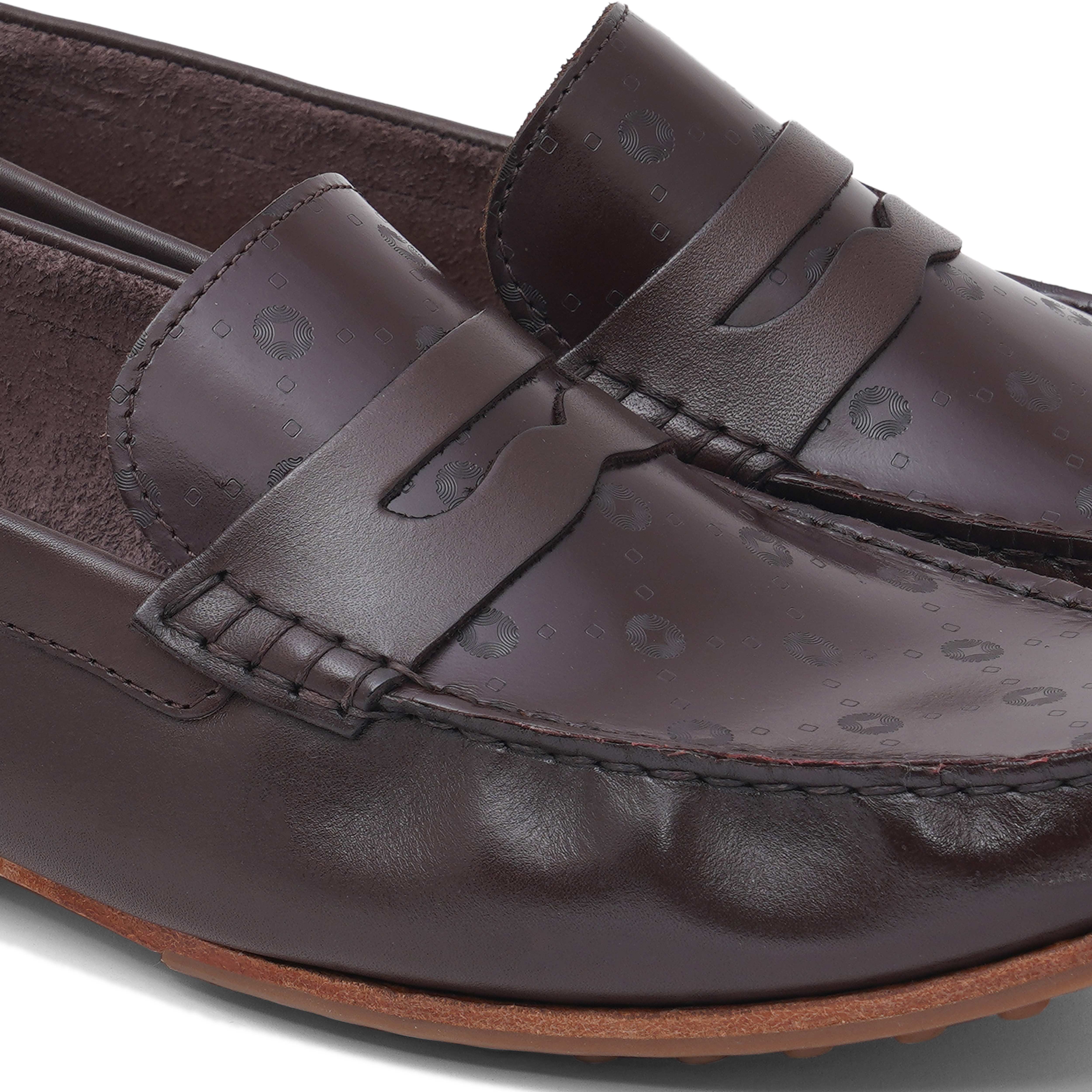The Seti Ruosh Men Red Casual Loafer