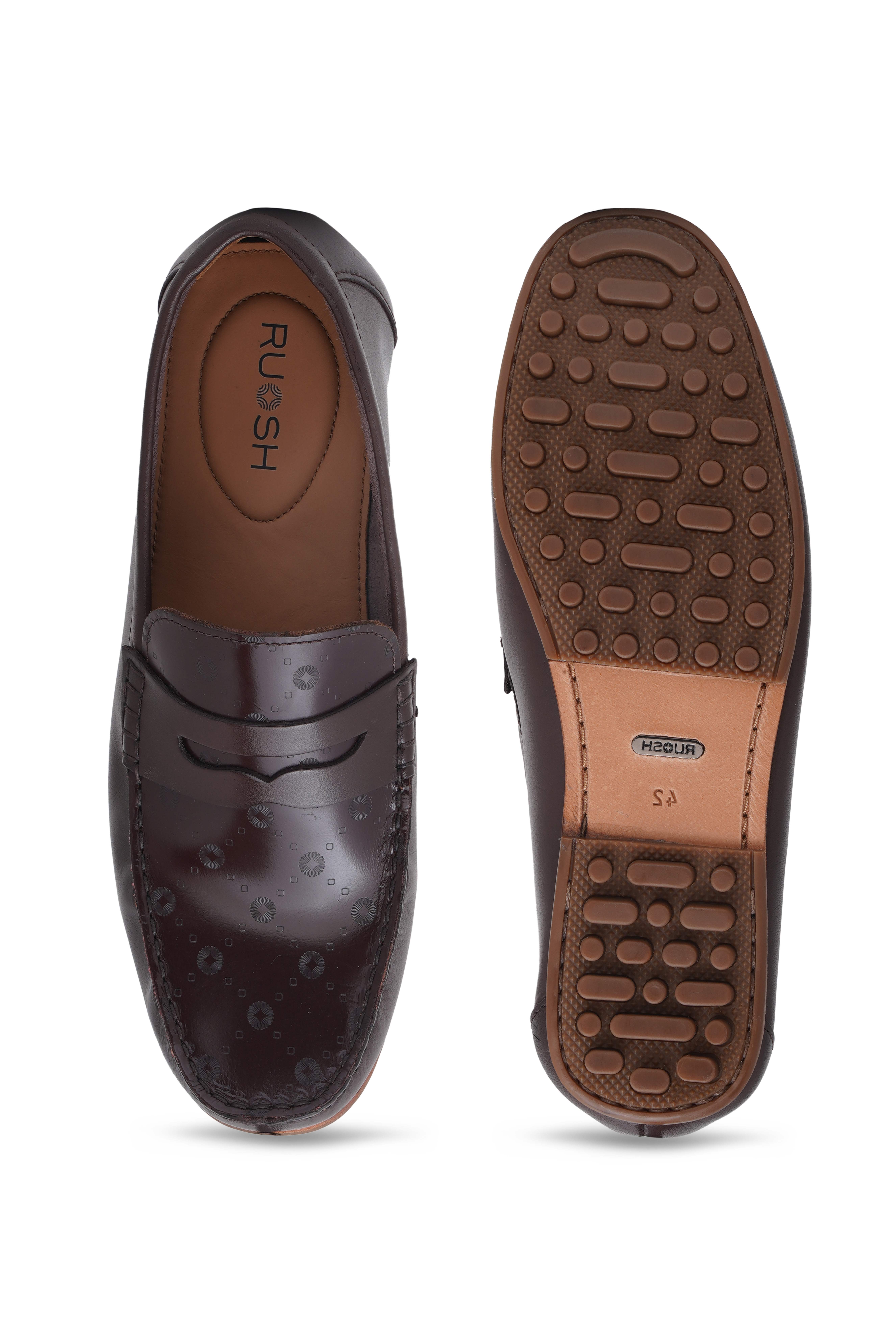 The Seti Ruosh Men Red Casual Loafer
