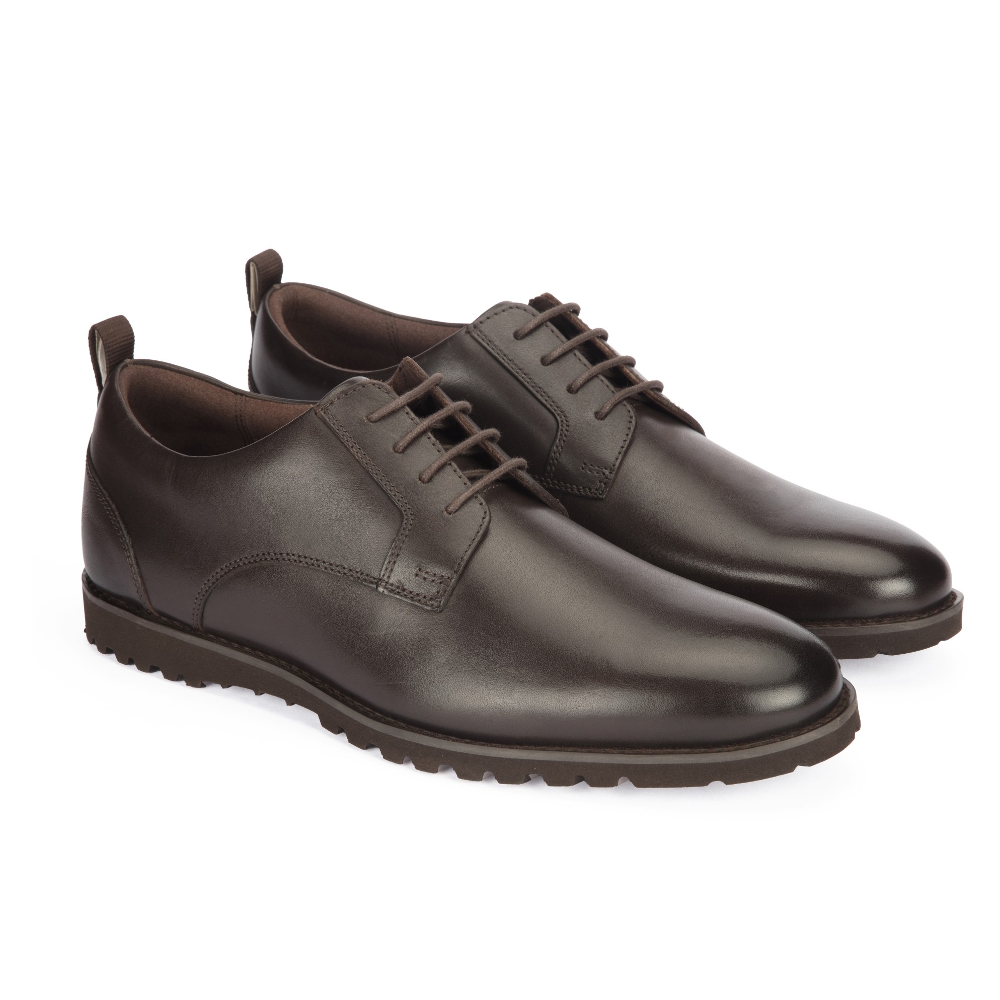 The Miami Lace1  Ruosh Men Brown Casual Derby