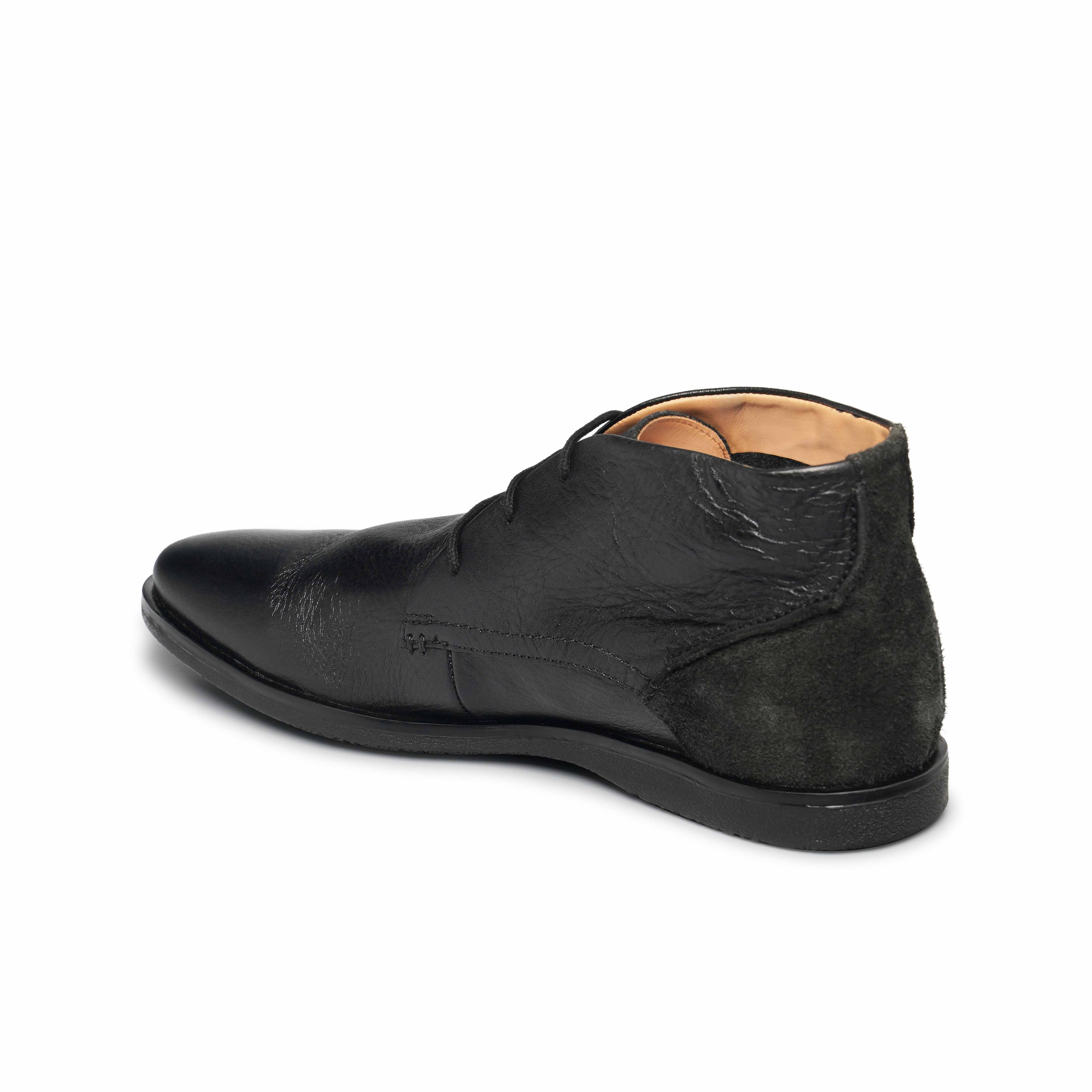 The Venice Ruosh Men Black Casual Boot