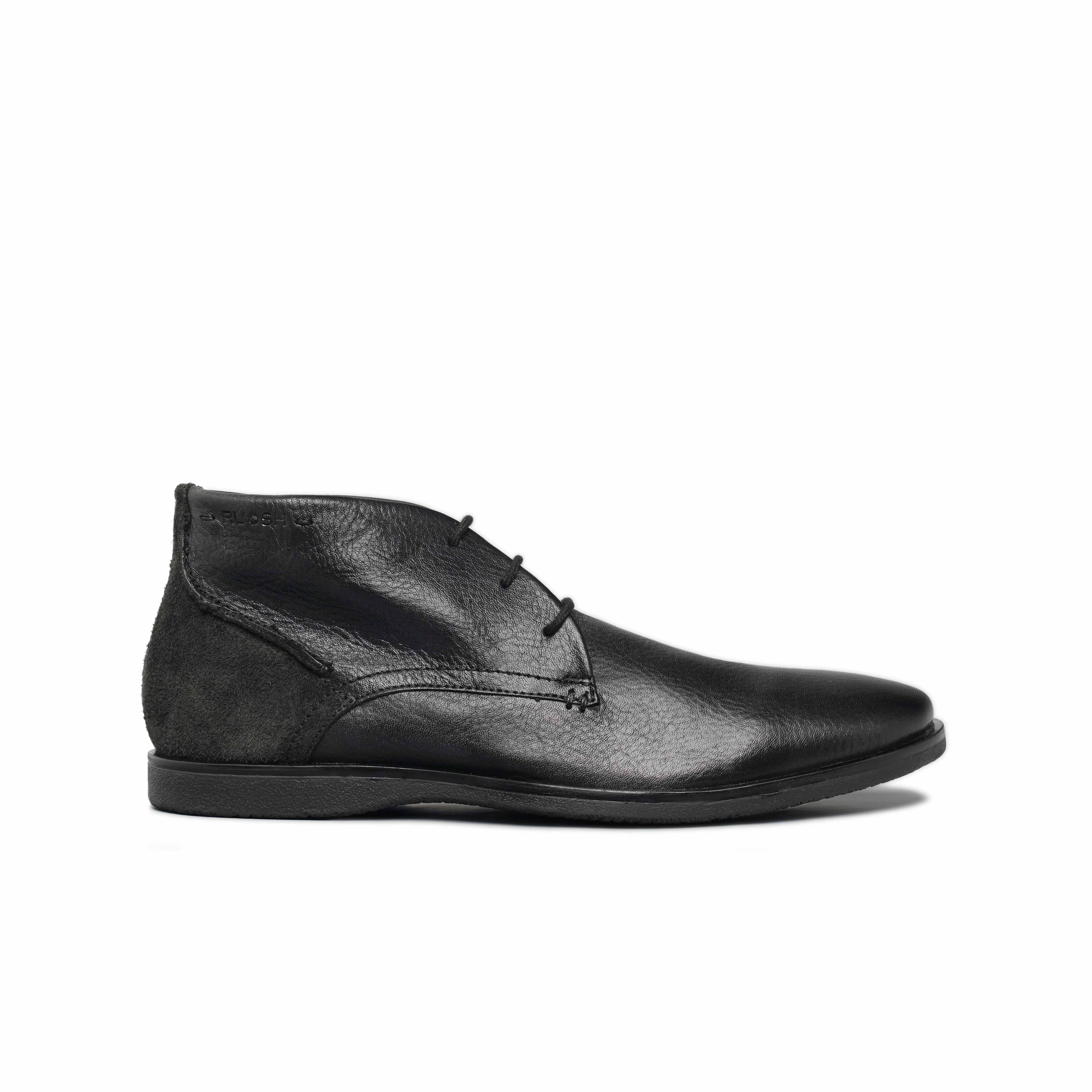 The Venice Ruosh Men Black Casual Boot
