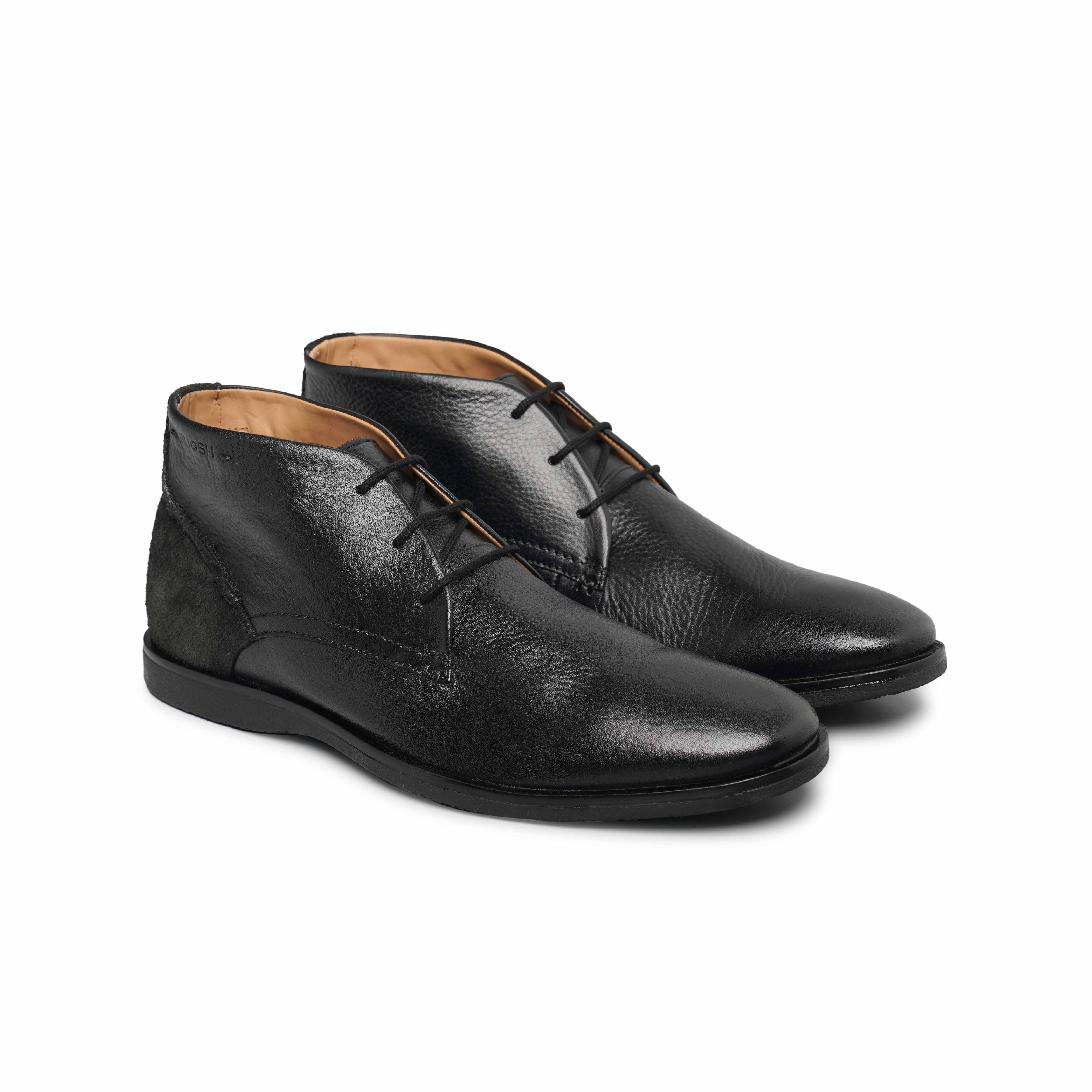 The Venice Ruosh Men Black Casual Boot