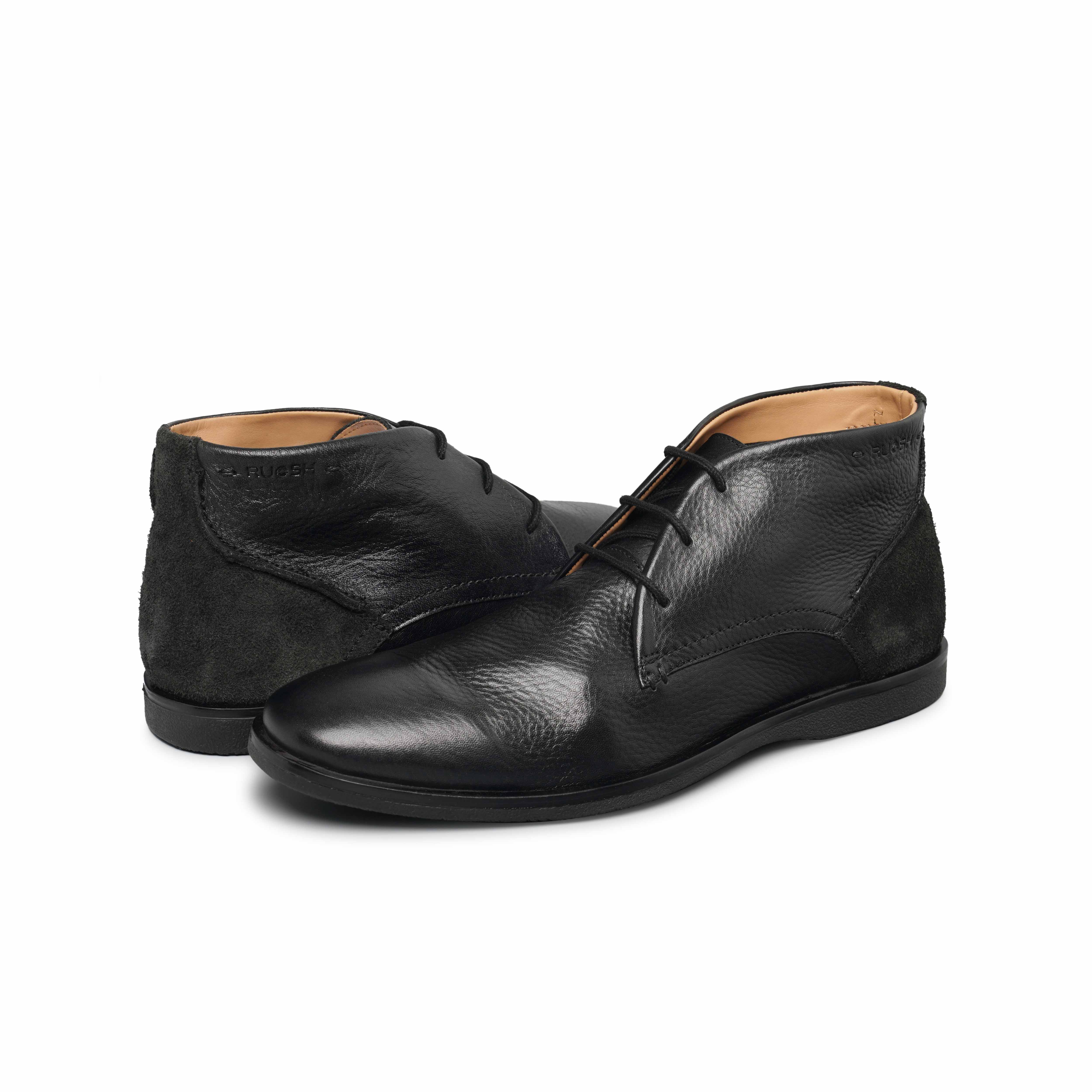 The Venice Ruosh Men Black Casual Boot