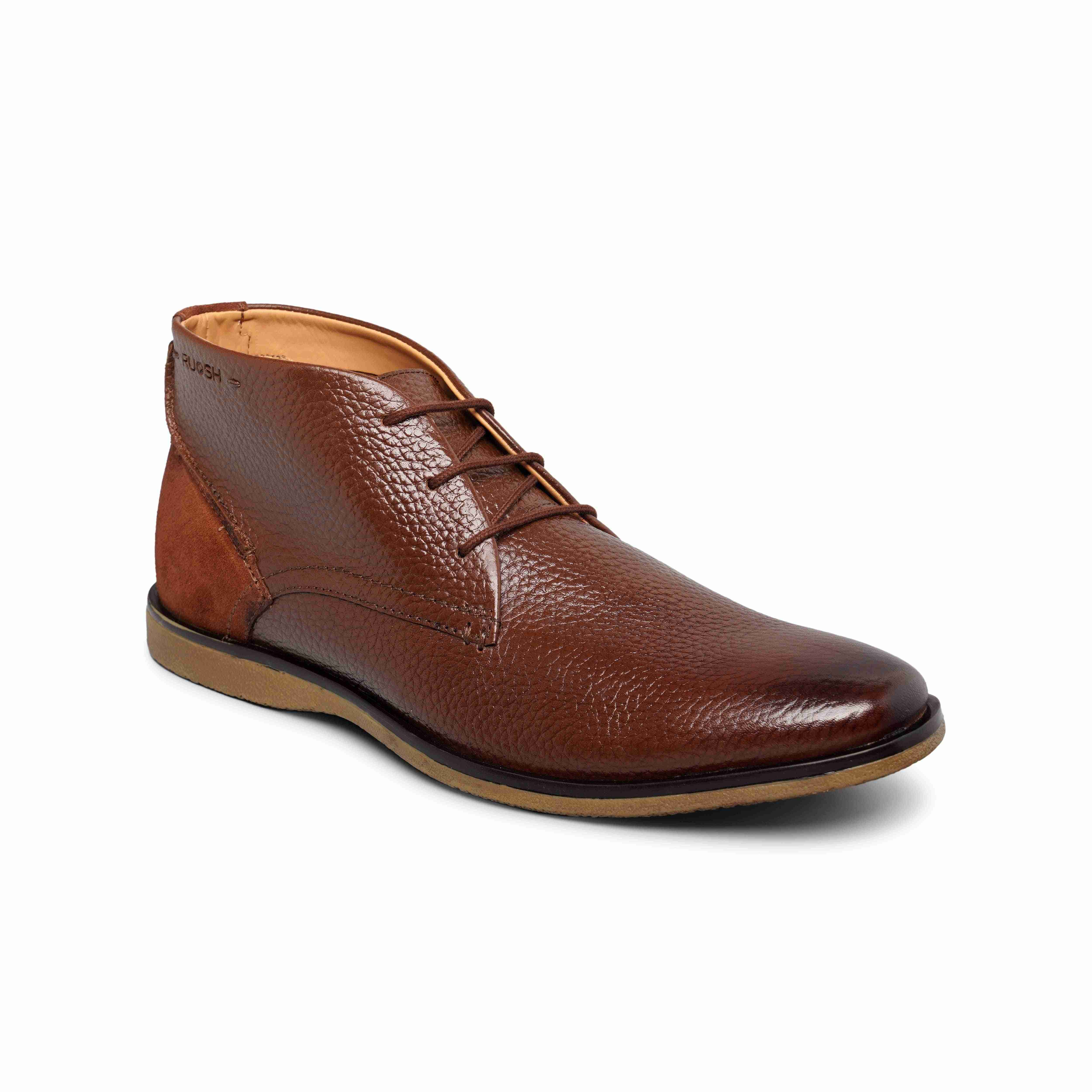 The Venice Ruosh Men Brown Ankle Chukka Boot