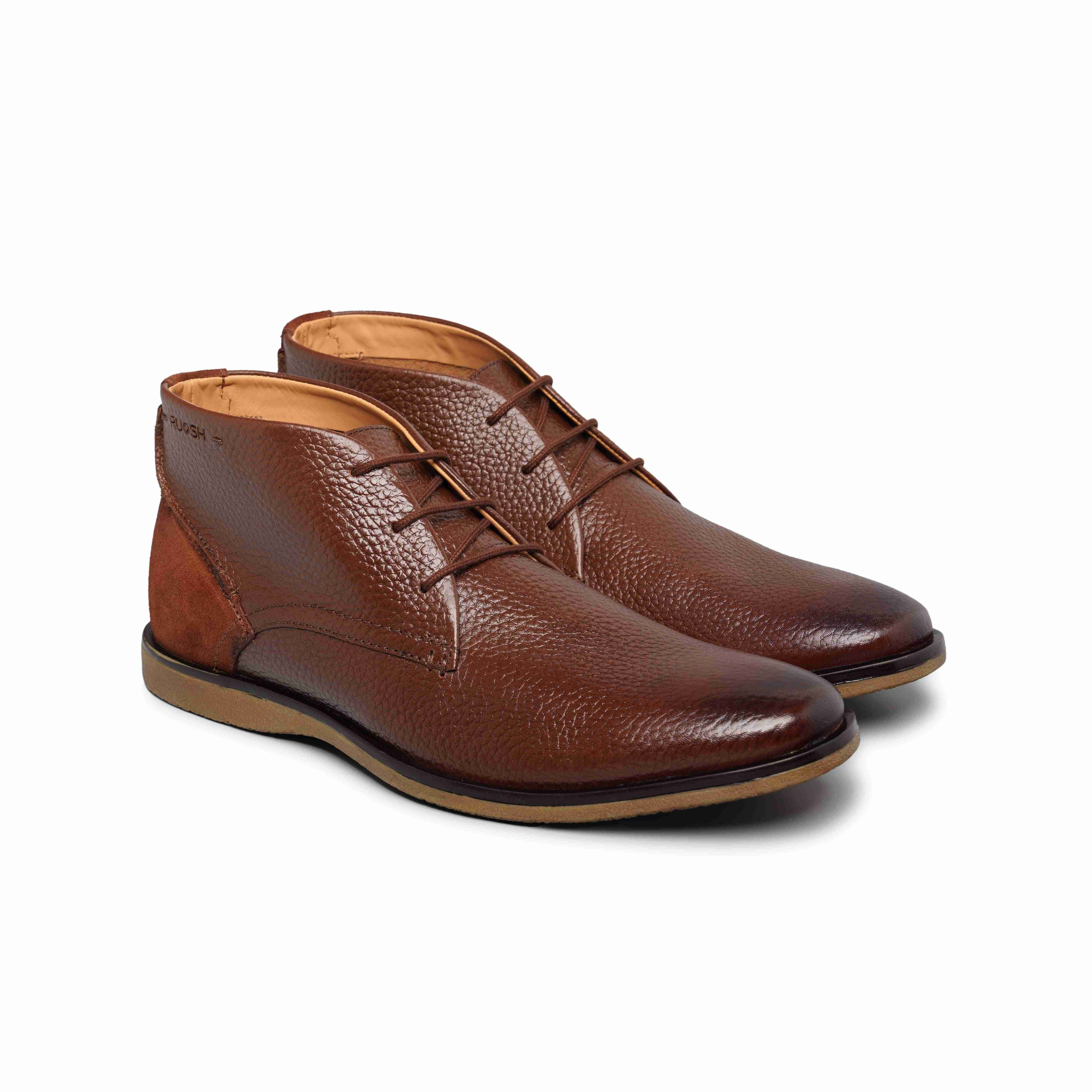 The Venice Ruosh Men Brown Ankle Chukka Boot