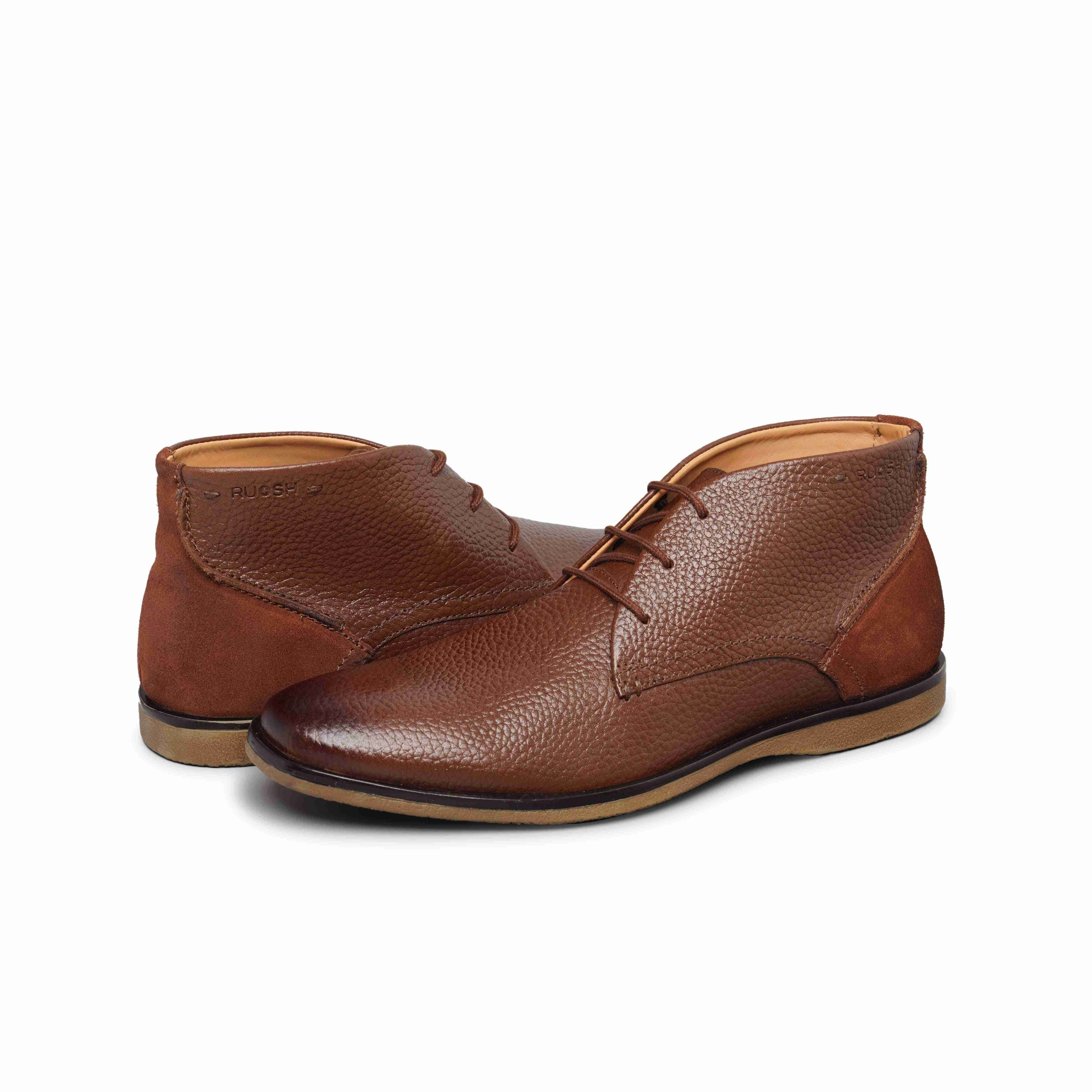 The Venice Ruosh Men Brown Ankle Chukka Boot