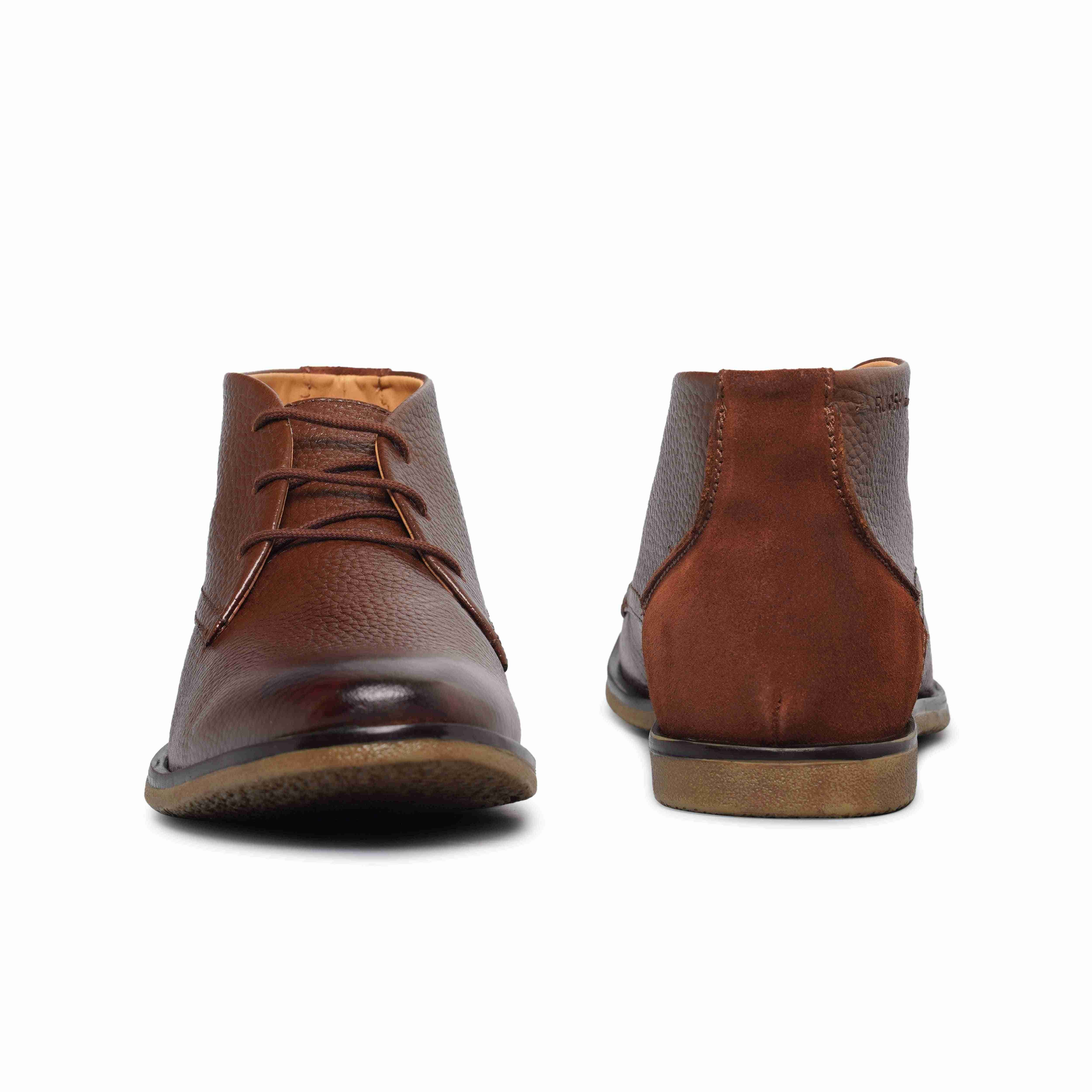 The Venice Ruosh Men Brown Ankle Chukka Boot
