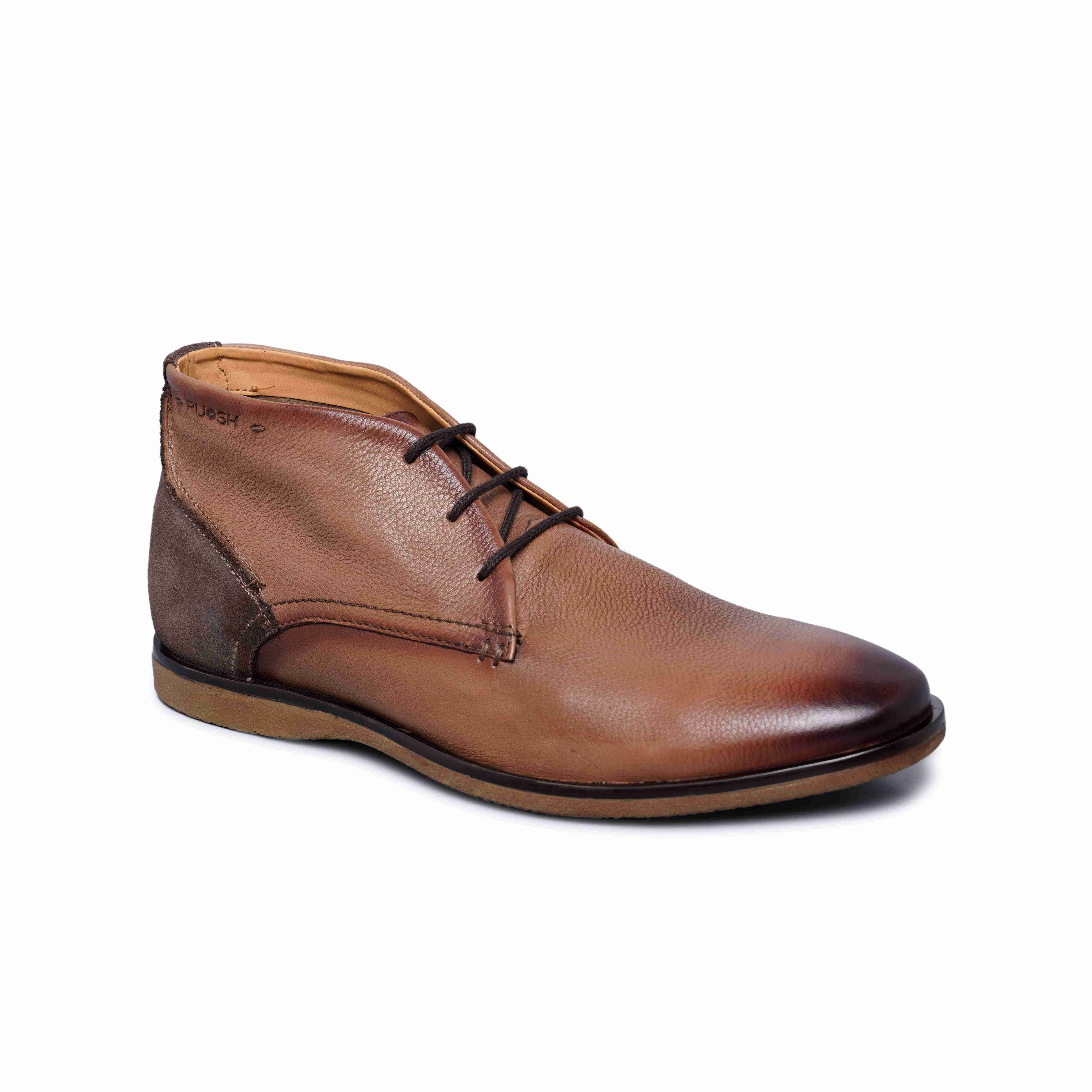 The Venice Ruosh Men Beige Ankle Chukka Boot