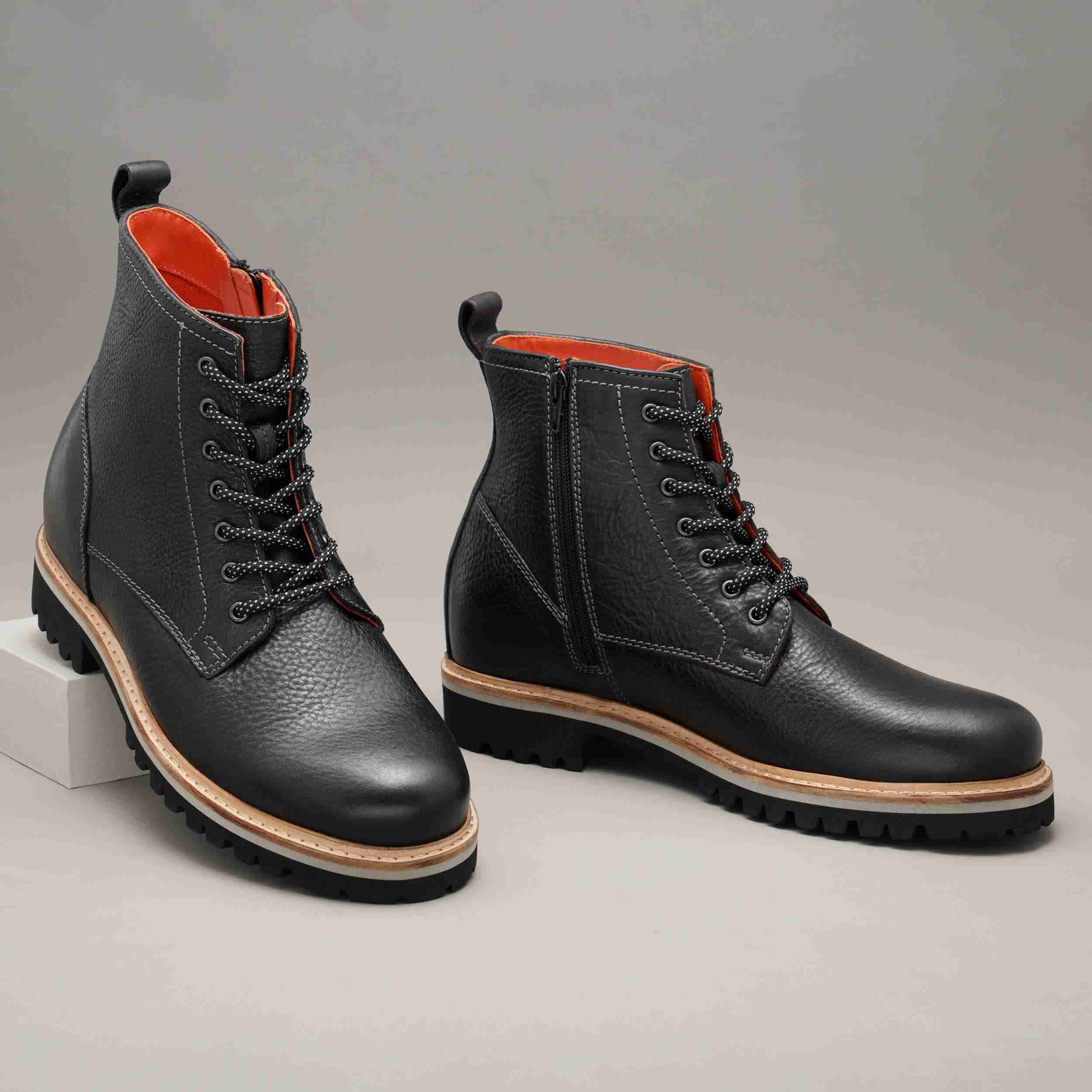 The Bob Ruosh Men Black Casual Suede Ankle Boot