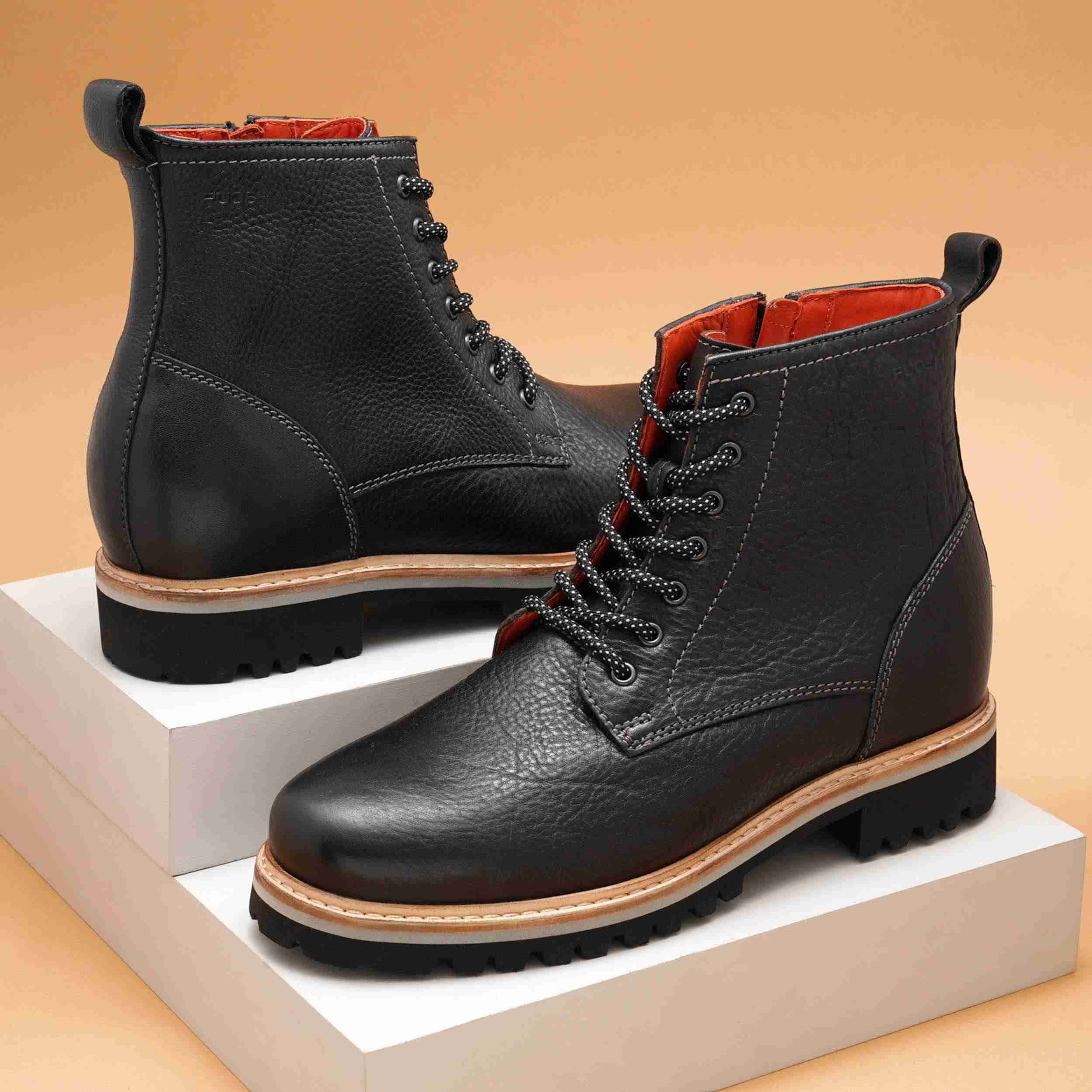 The Bob Ruosh Men Black Casual Suede Ankle Boot